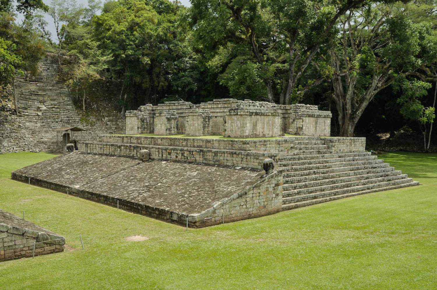 Jeu de balle, Ruines de Copan, Honduras