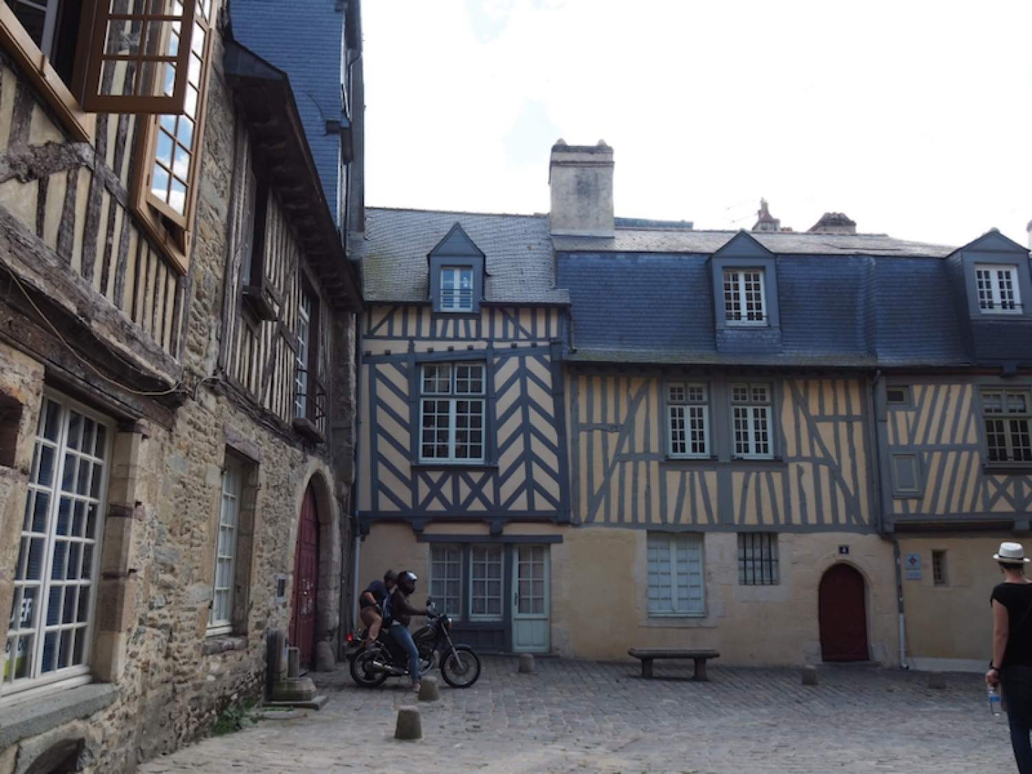 Maisons à colombage iconiques, Rennes, Bretagne