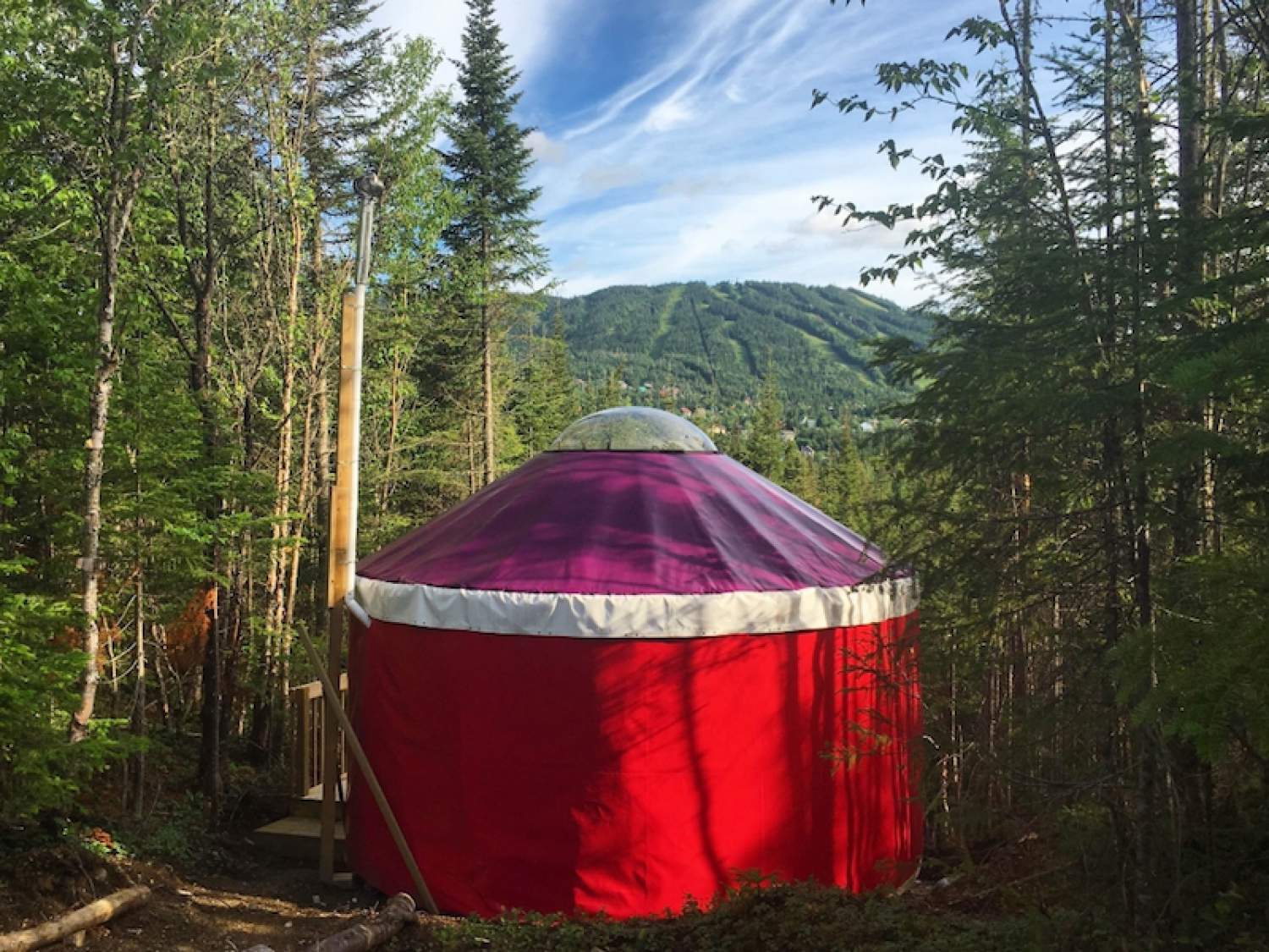 Les yourtes d’Imago Village, au Saguenay-Lac-Saint-Jean