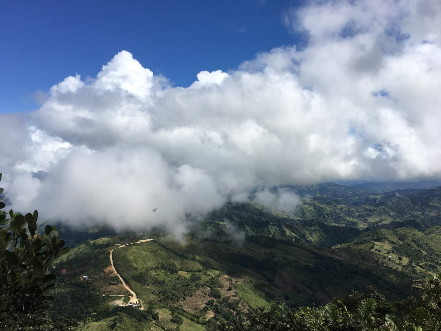 View form the top of: Diego Ocampo, Santiago, Dominican Republic