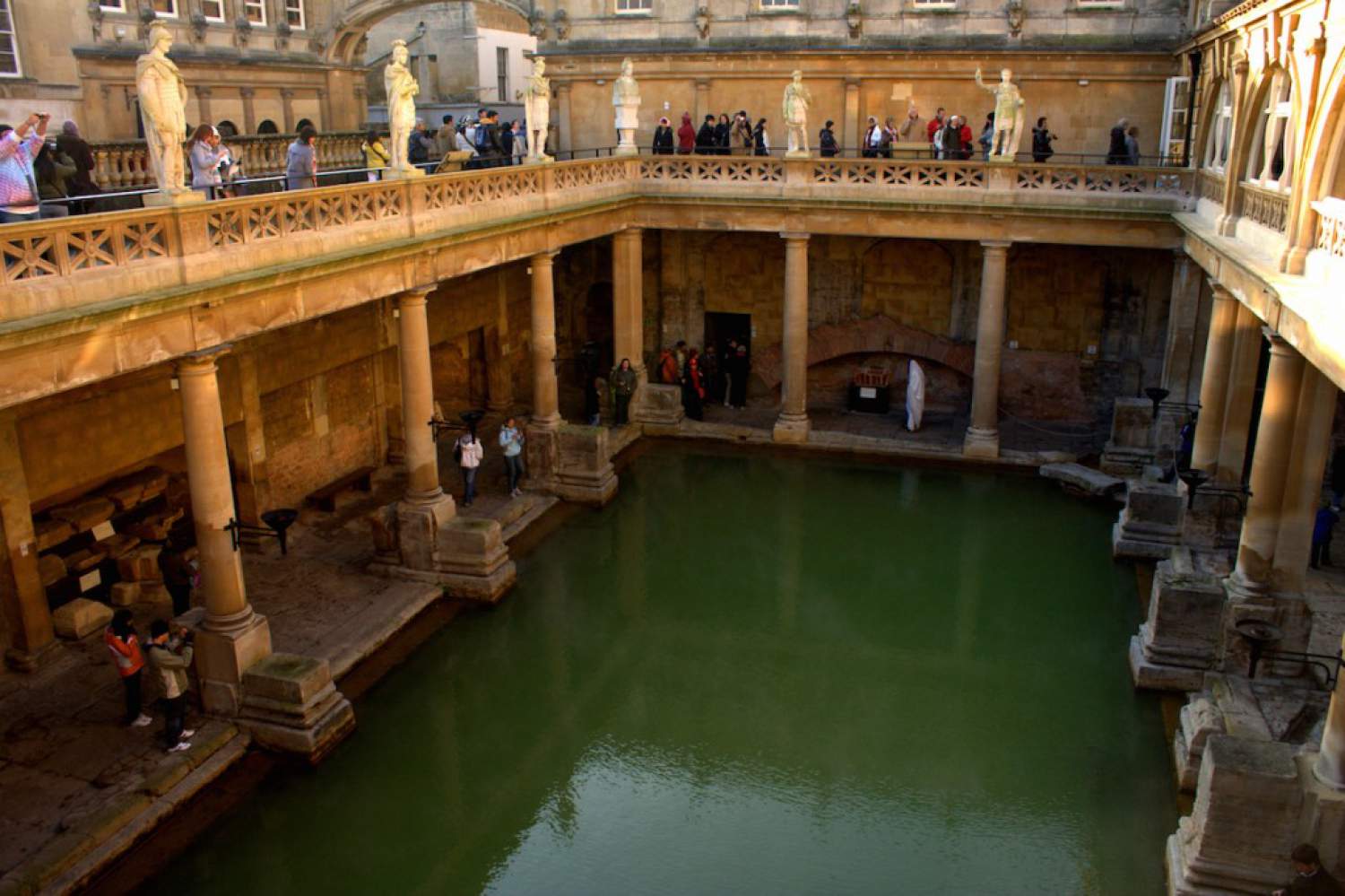 Une des maisons à visiter de Bath, Angleterre
