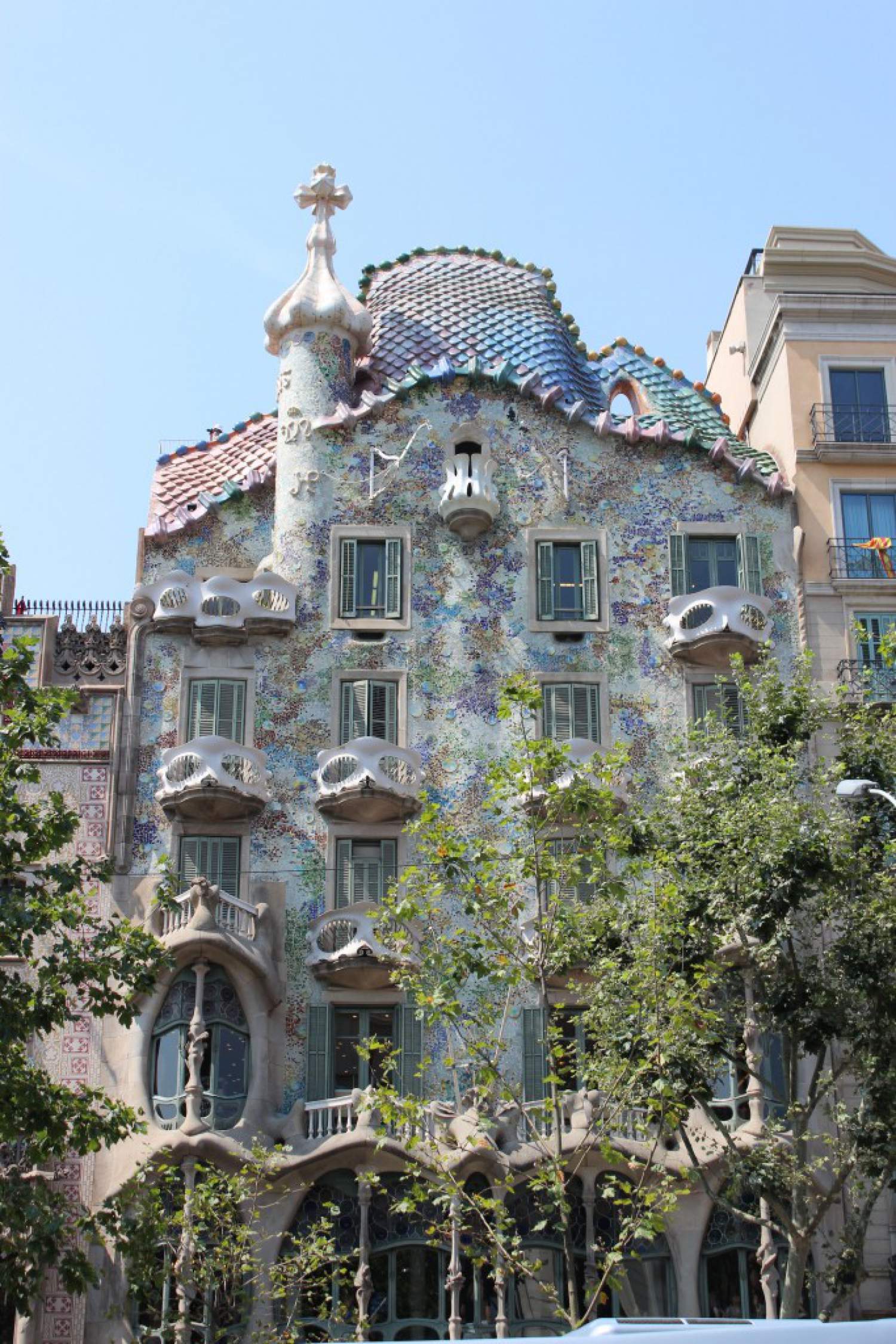 Casa Batllo par Gaudi, Barcelone