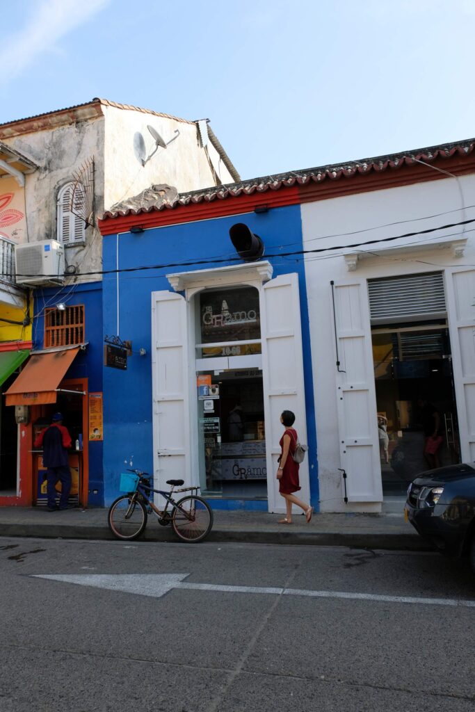 El Gramo Cevicheria restaurant in Getsemaní, Cartagena, Colombia
