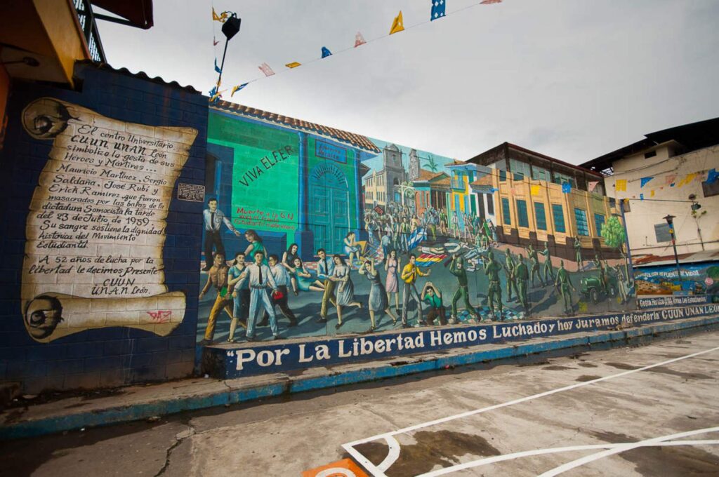 Fresque Leon, Nicaragua