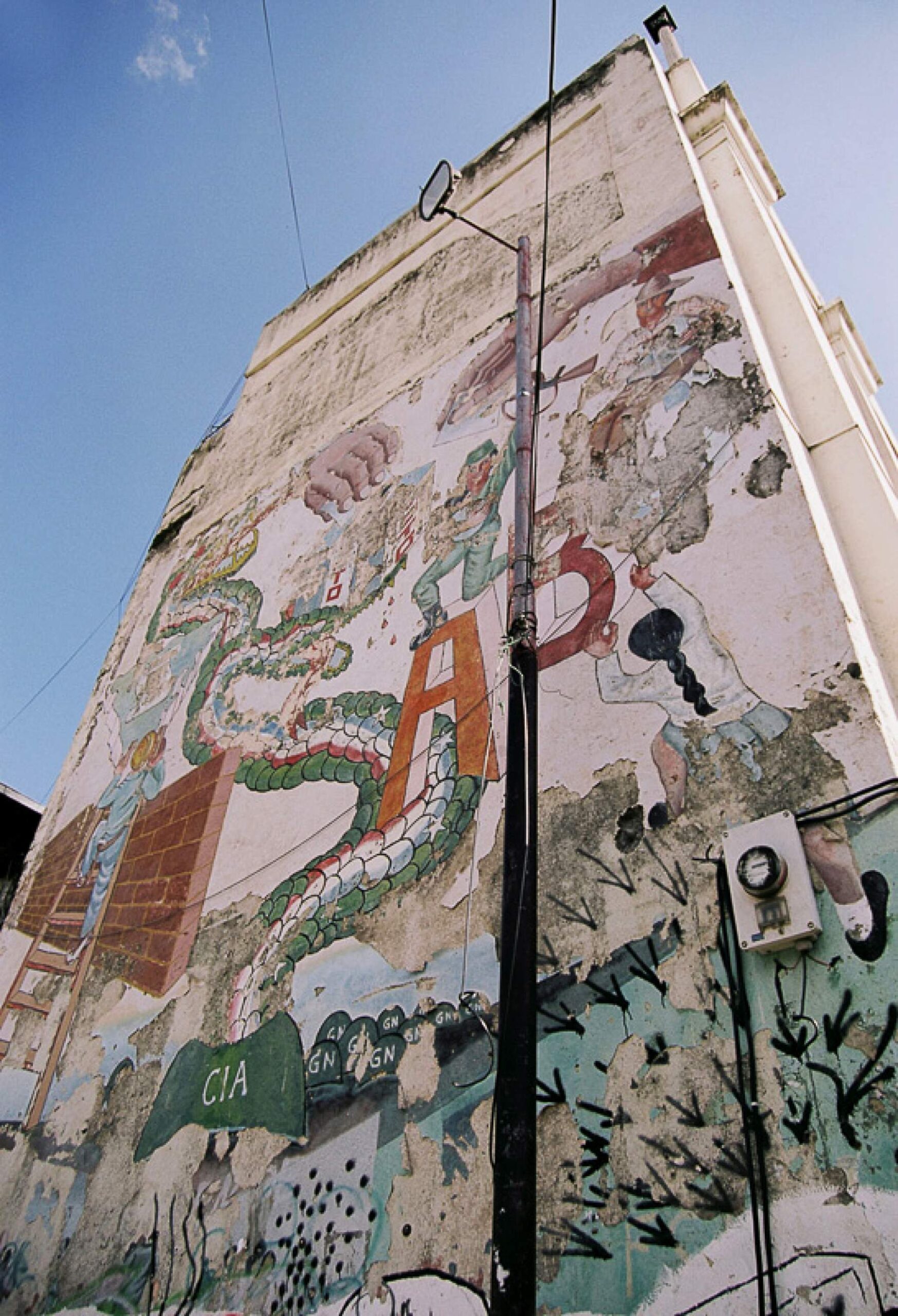 Traditionnelles Murales Leon au Nicaragua