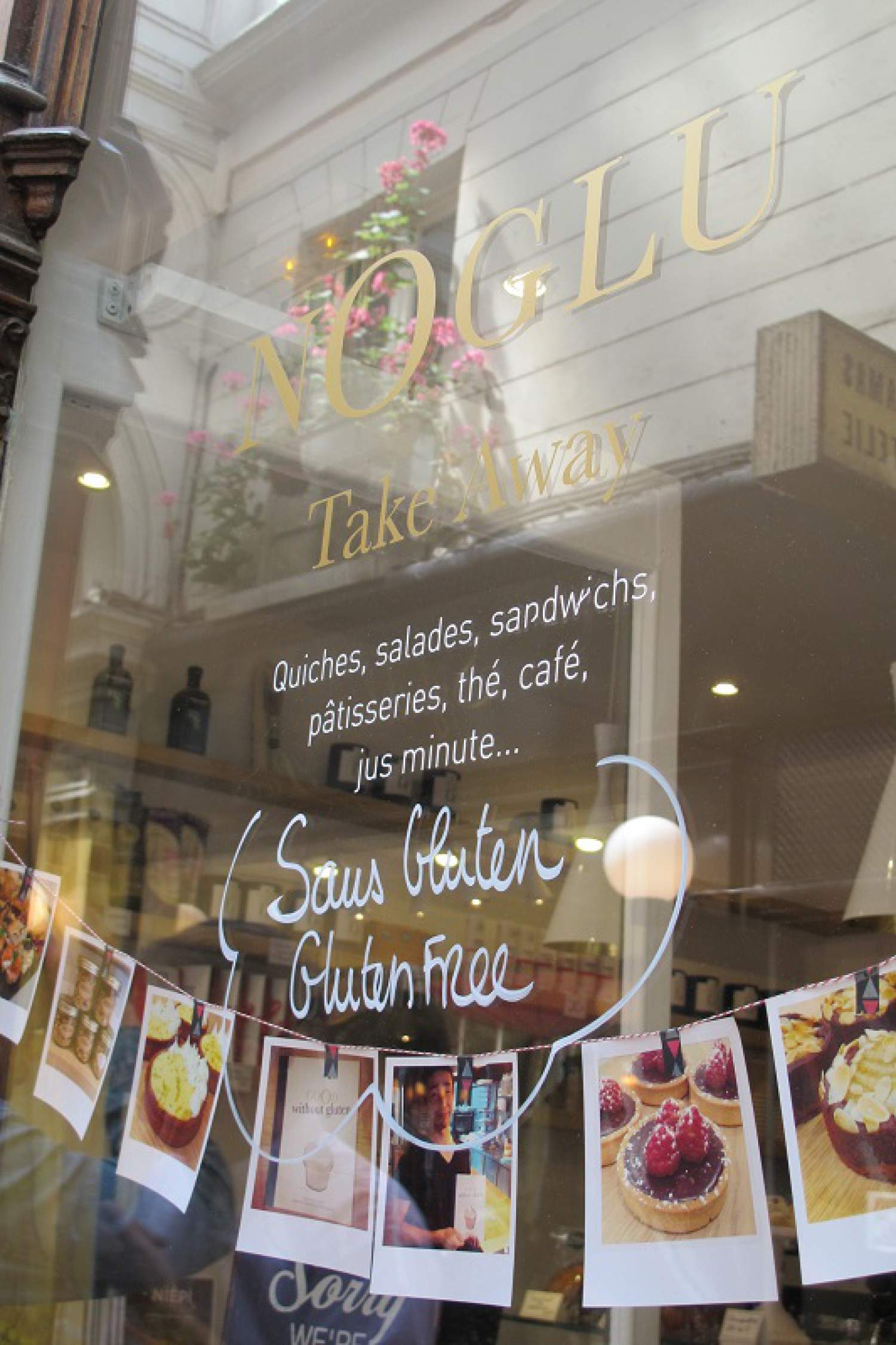Noglu, take out sans gluten de Paris
