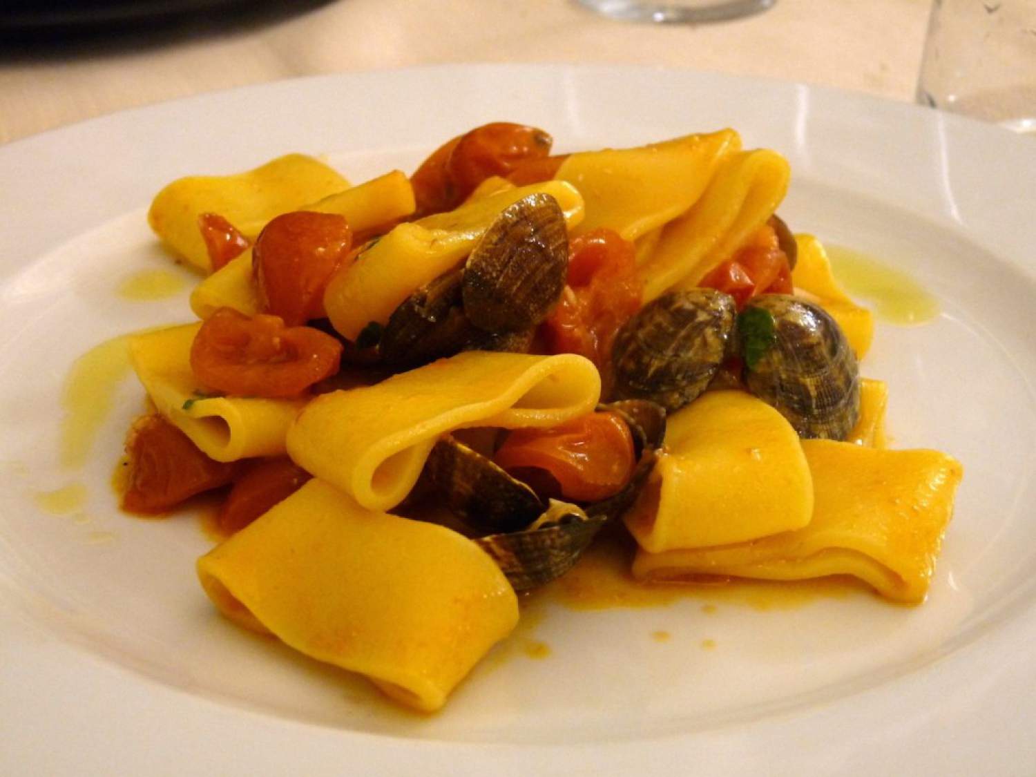 Assiette de Osteria ai Platani, Trani