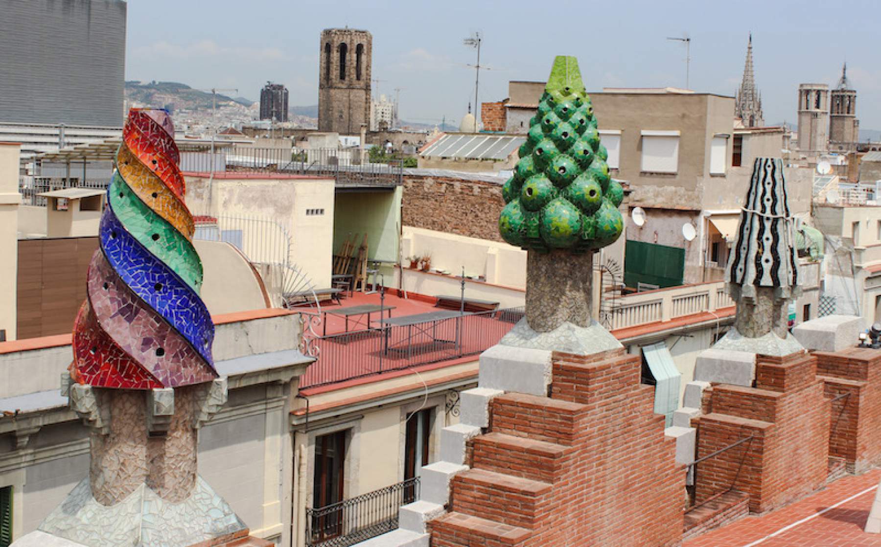 Palais Güell de Gaudi, Barcelone