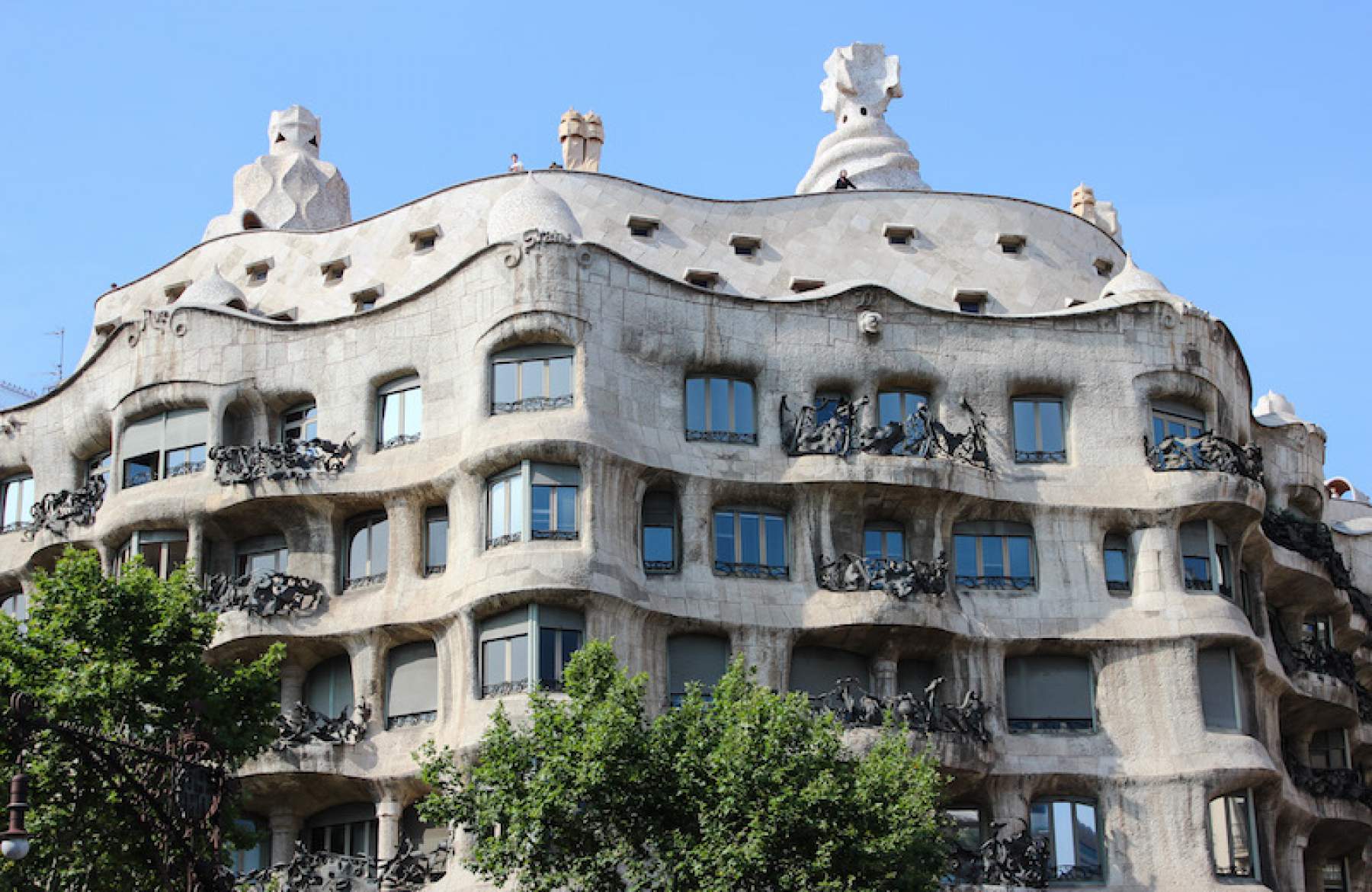 La Pedrera de Gaudi à Barcelone