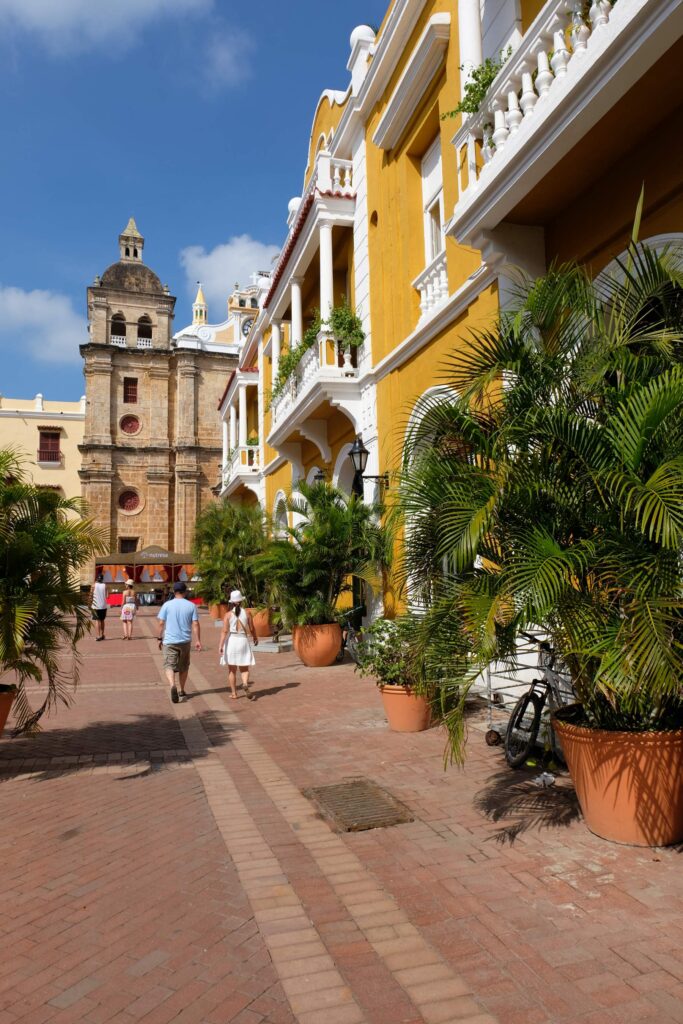 Plaza de San Pedro Claver, Vieux Carthagène, Colombie