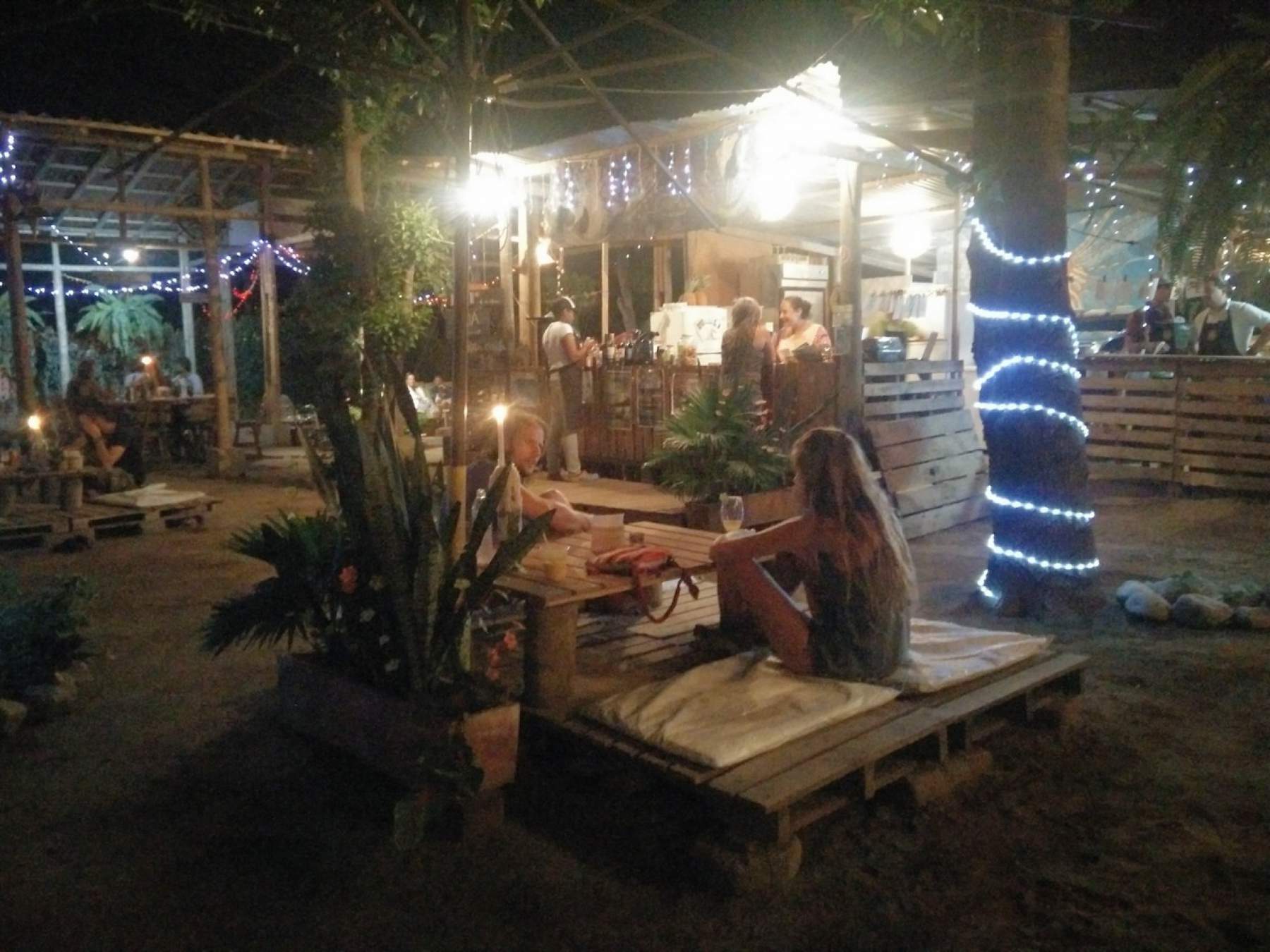 Restaurant Sua à Palomino, Colombie