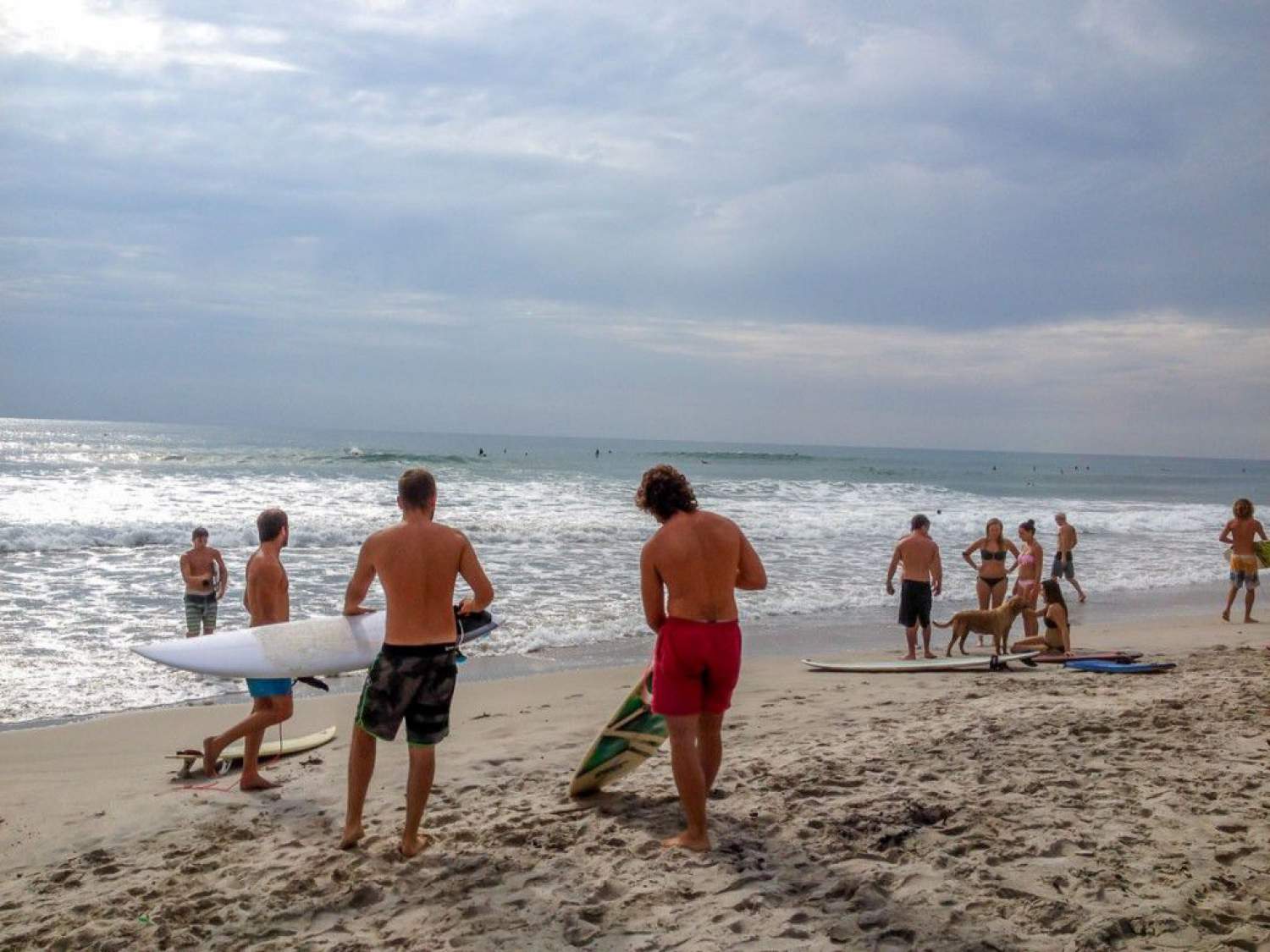 Plage de surf, Santa-Teresa, Costa Rica