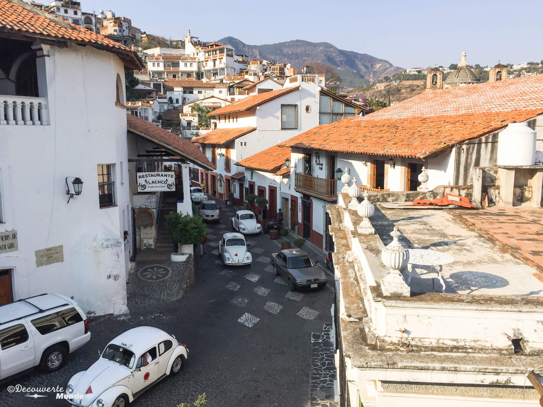 Ville coloniale de Taxco au centre du Mexique