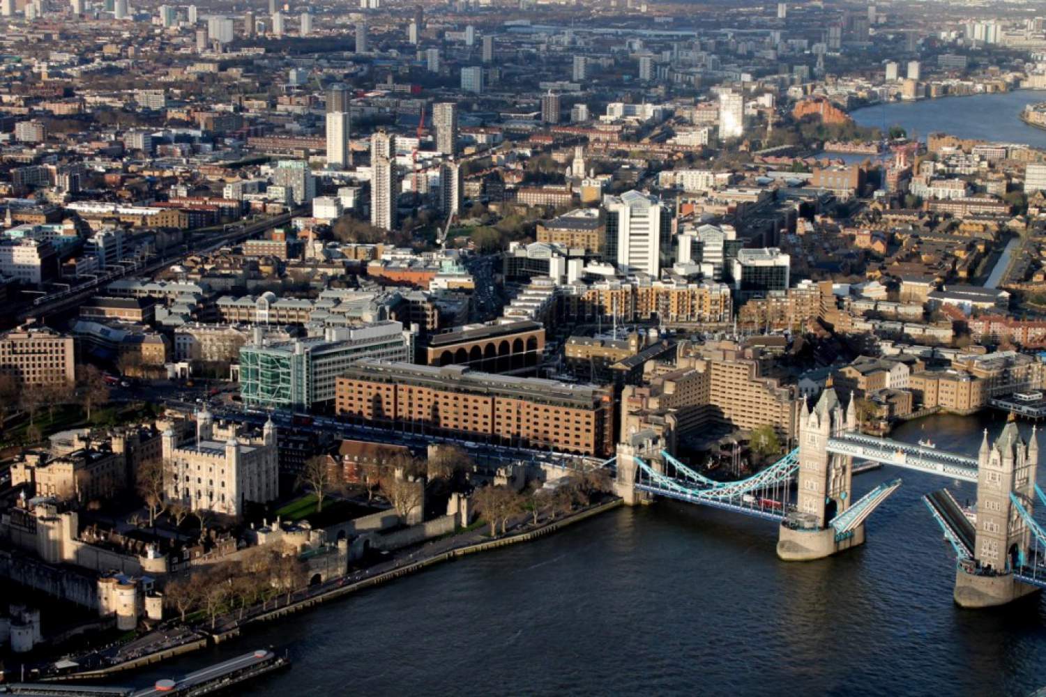 Vue de l'immeuble Shard, Londres