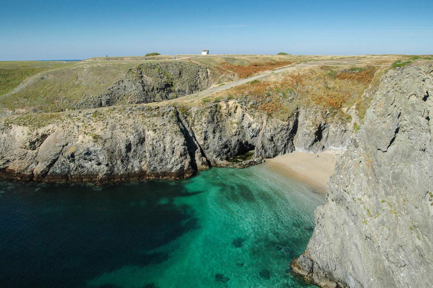 Belle île, presqu'île française