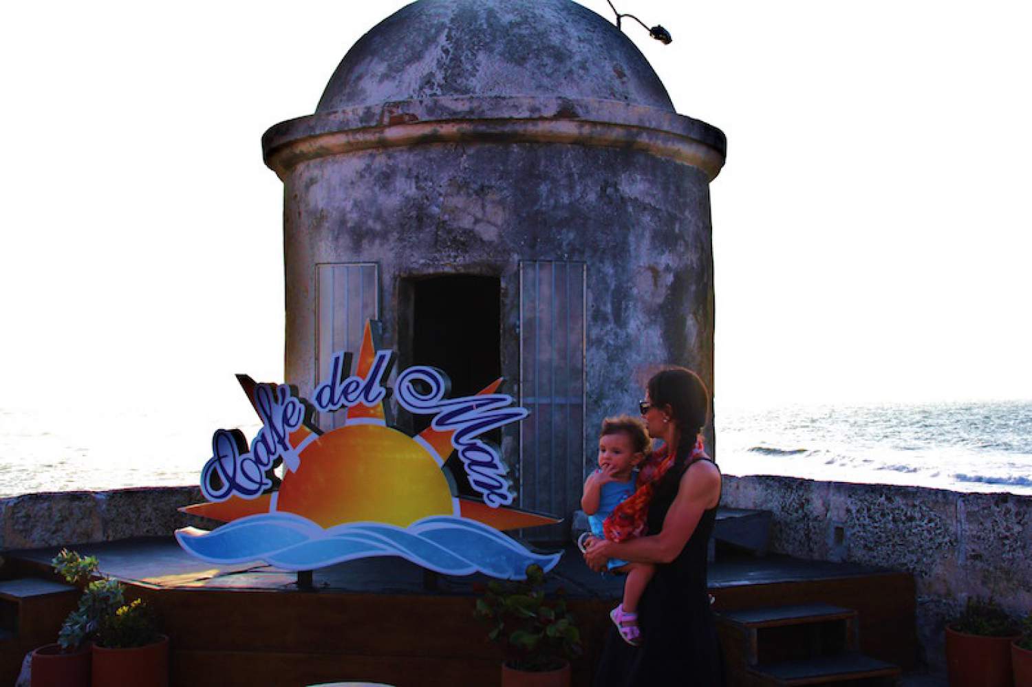 Cafe del Mar in Cartagena, Colombia