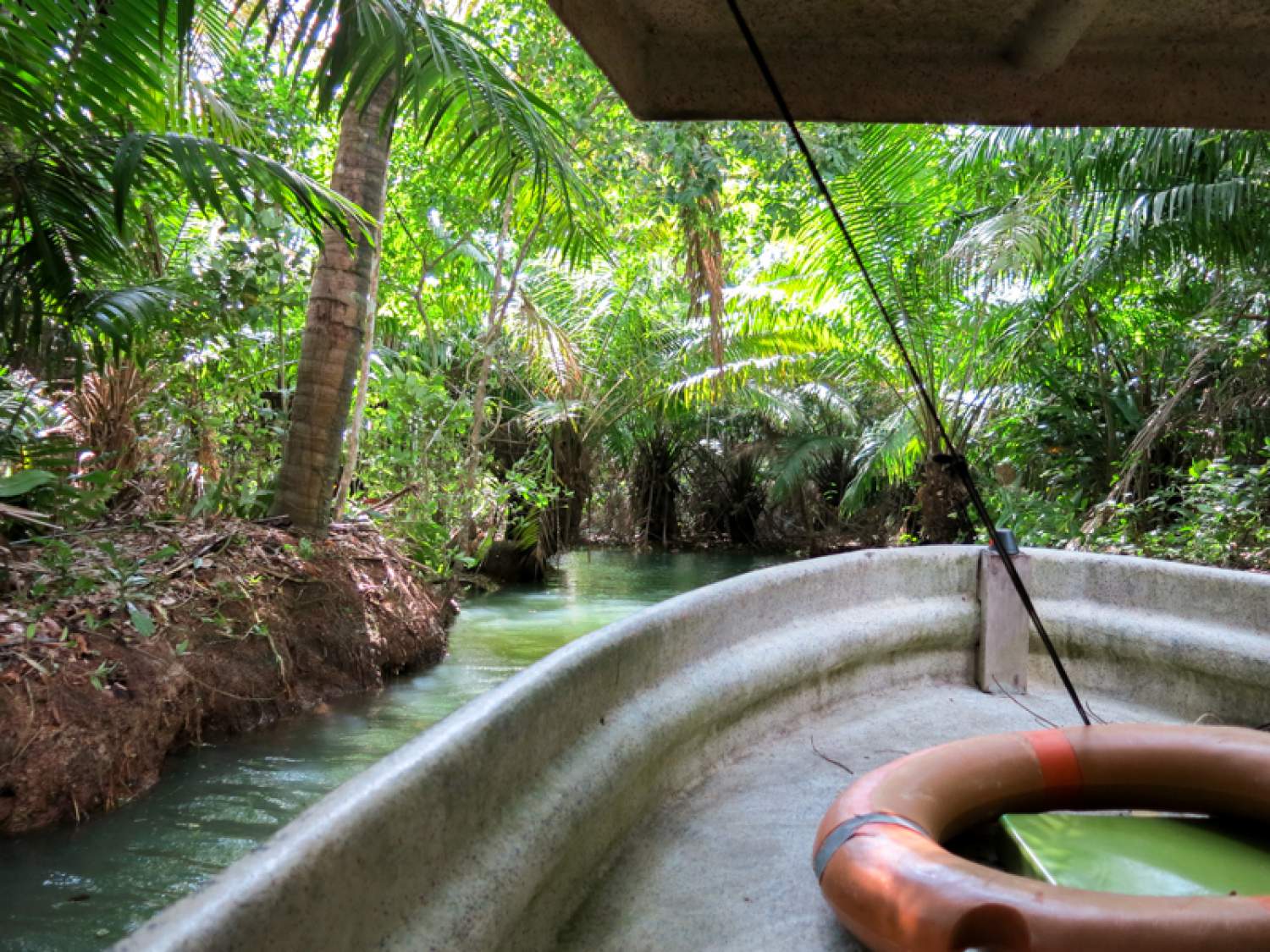 Embarcation au Canal de Panama