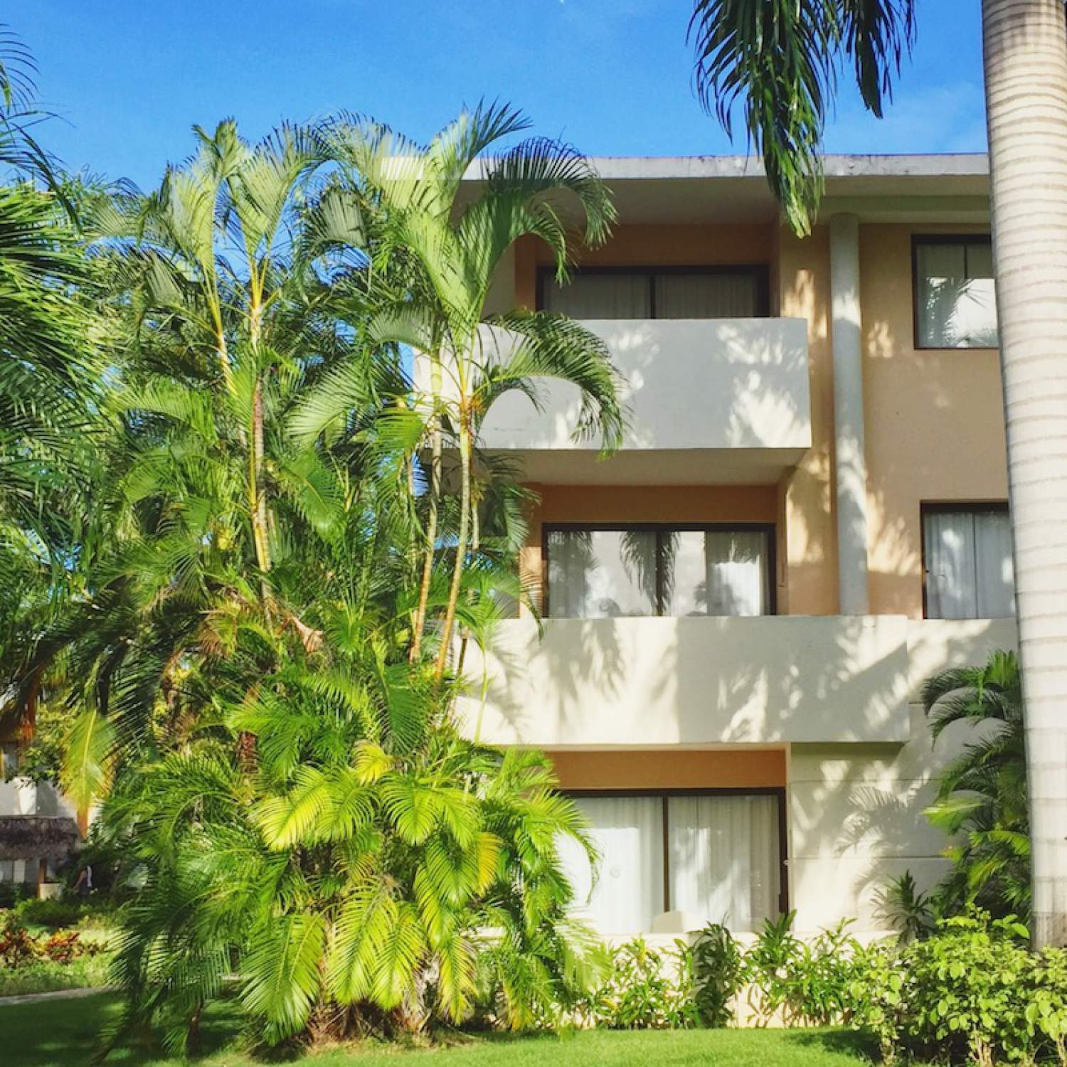 Vue de l'hôtel Catalonia Bavaro à Punta Cana, République Dominicaine