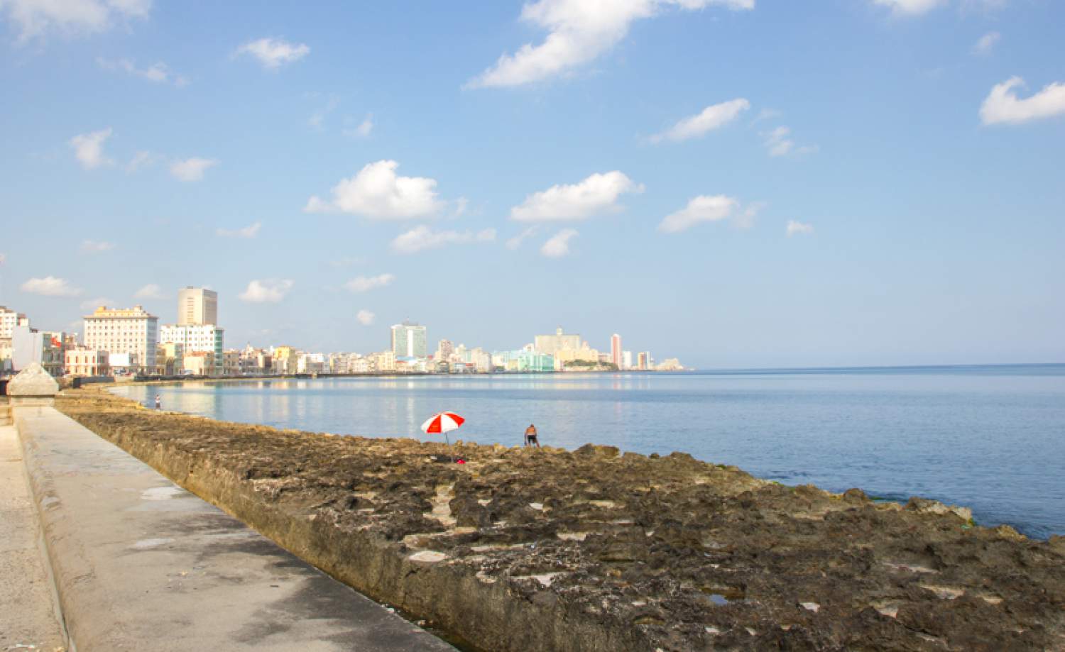 Promenade Malecón à La Havane, Cuba