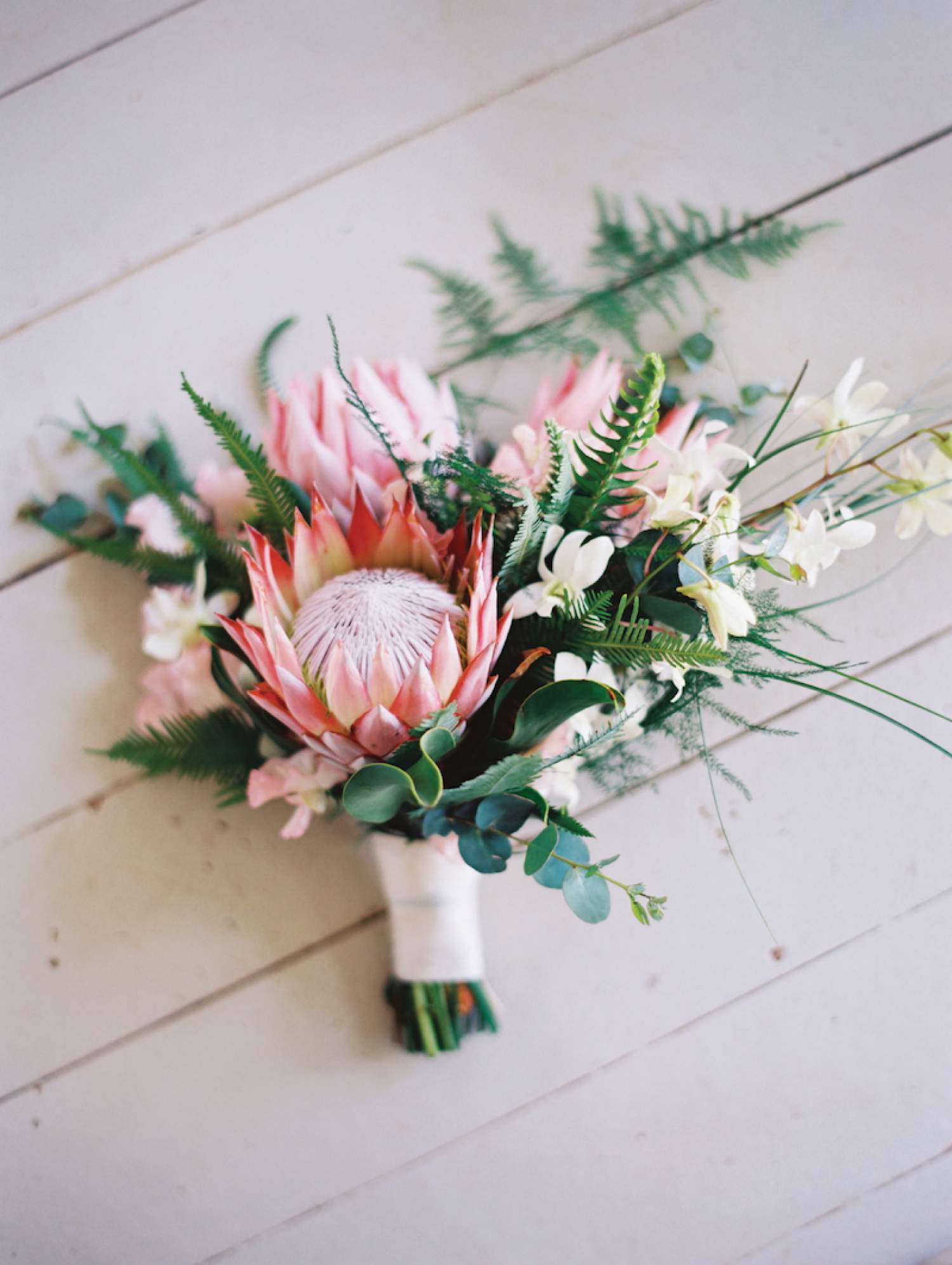 Bouquet pour un mariage sur la plage