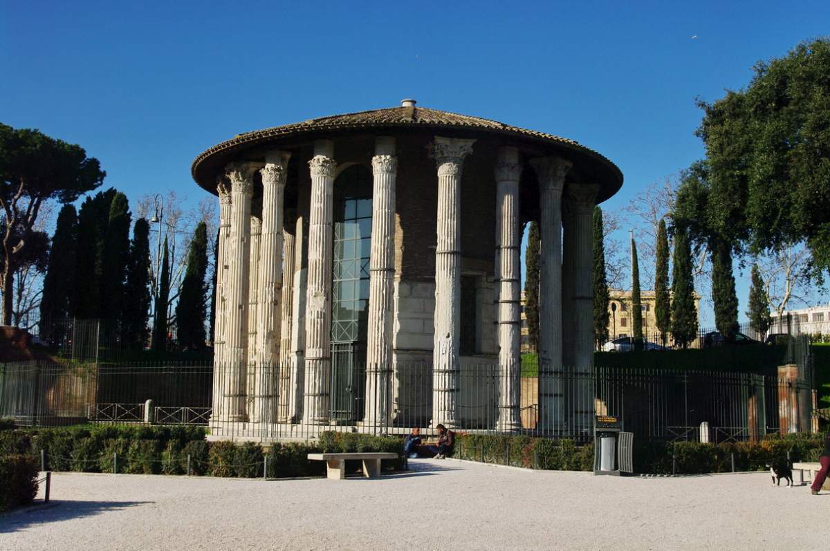 Le Forum Boarium à Rome, Italie