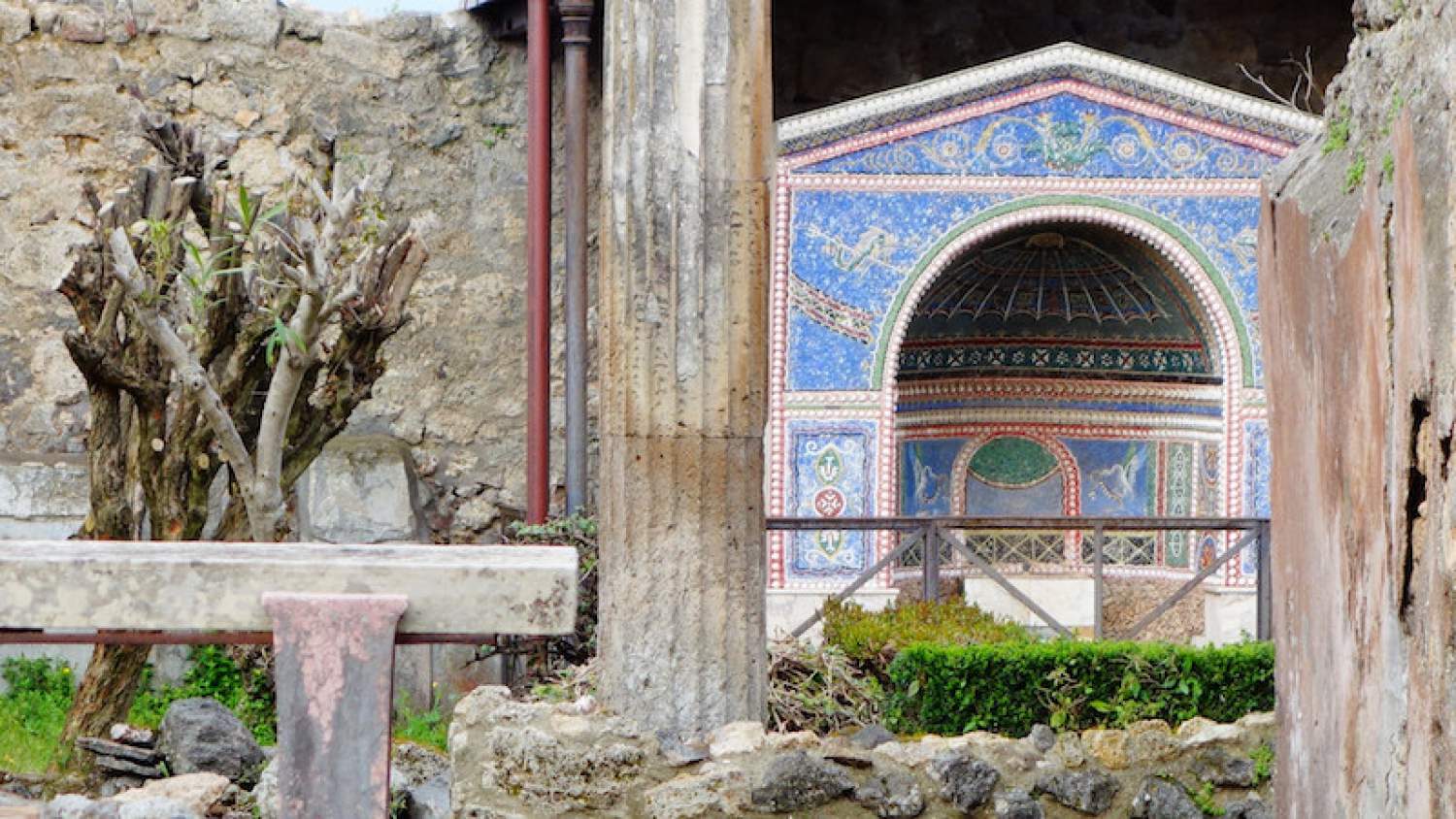 La Città Morta de Pompei, Italie