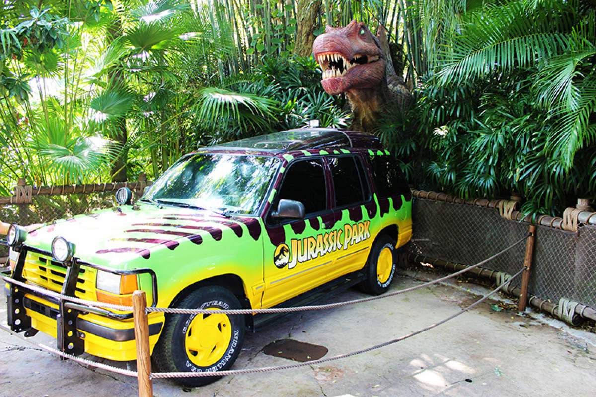 Jurassic Park à Universal Studios, Orlando, Floride