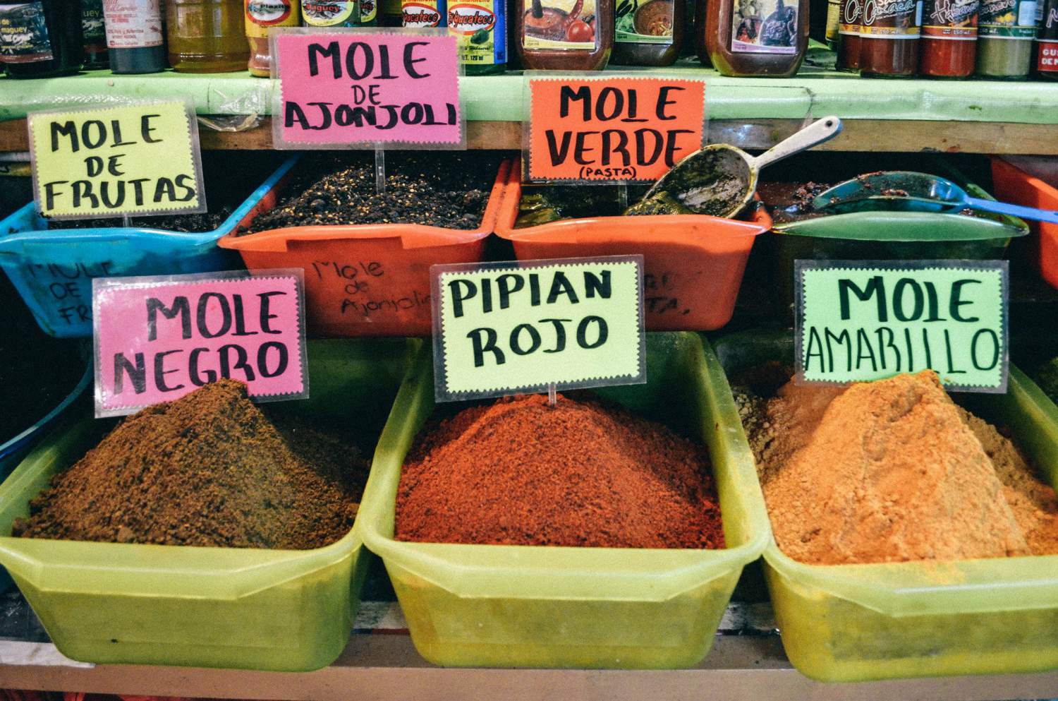 Épices pour faire la meilleure mole