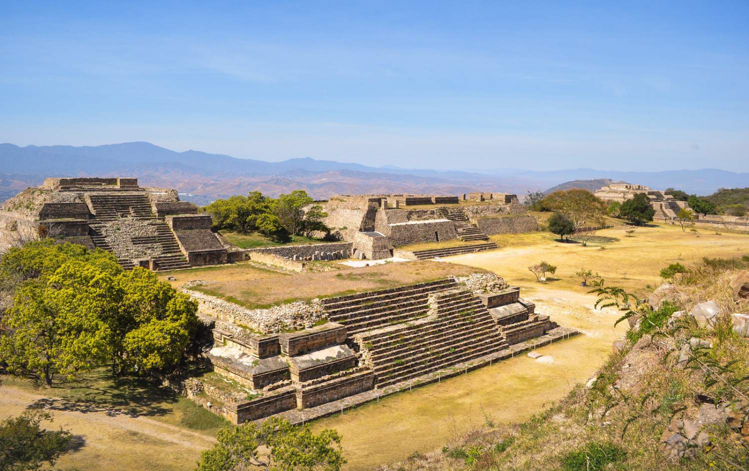 Ruines de Monte Alban, Oaxaca