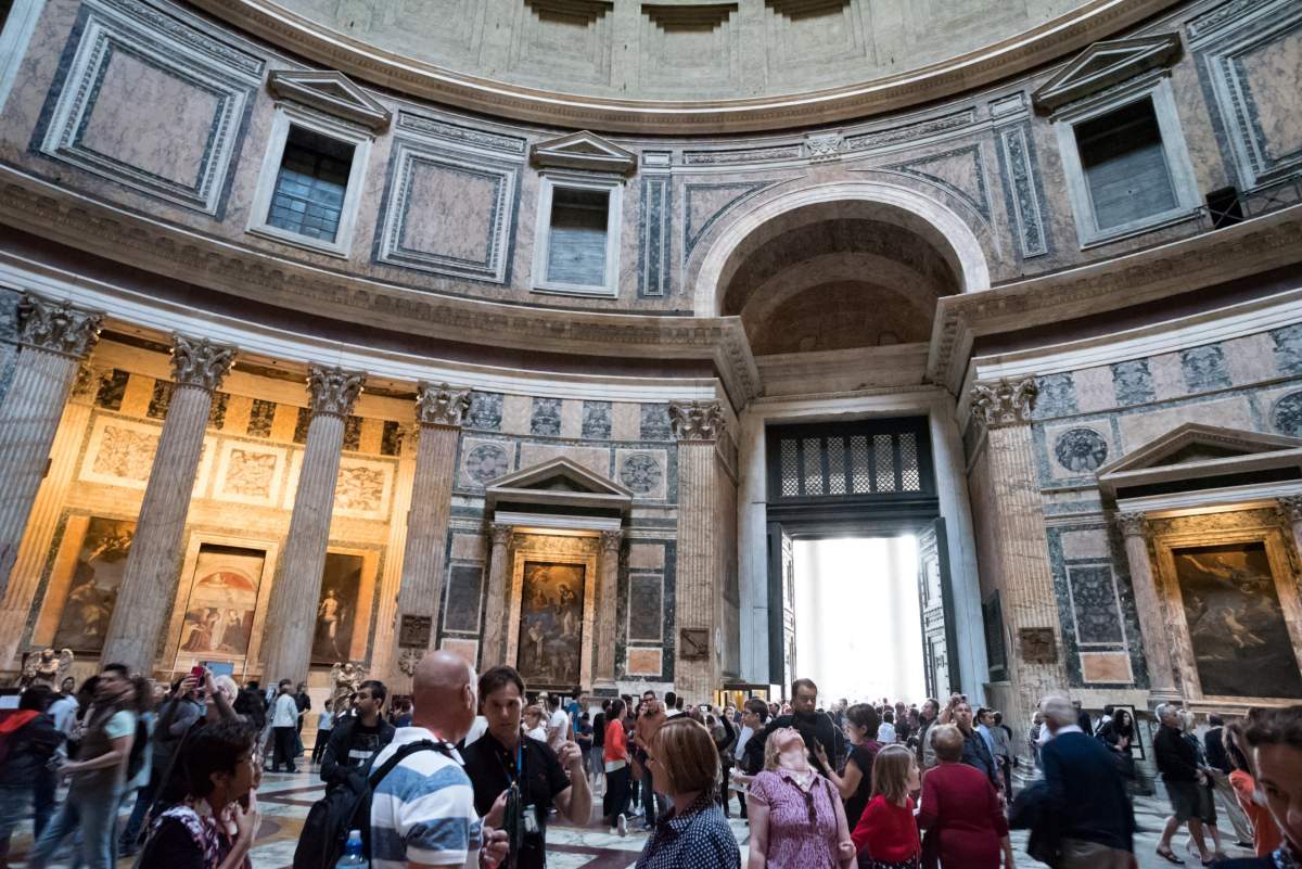 Le Panthéon à Rome, Italie