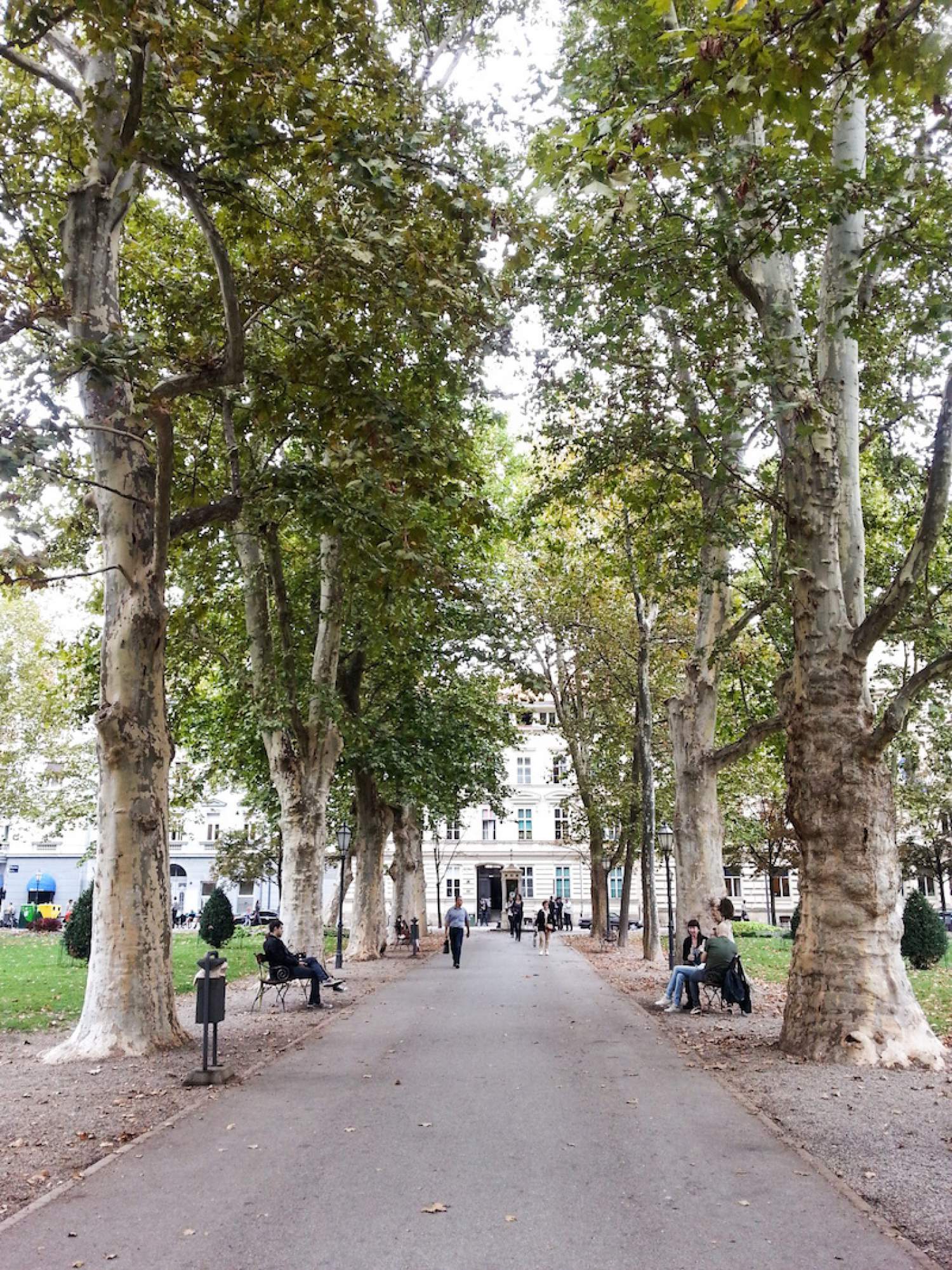 Le Parc Zrinjevac à Zagreb