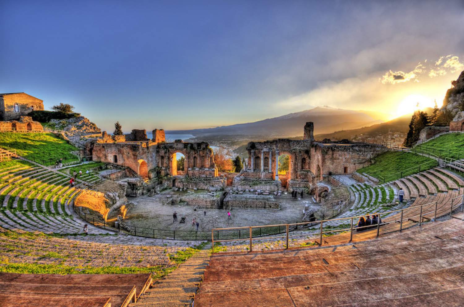 Teatro Antico Taormina en Italie