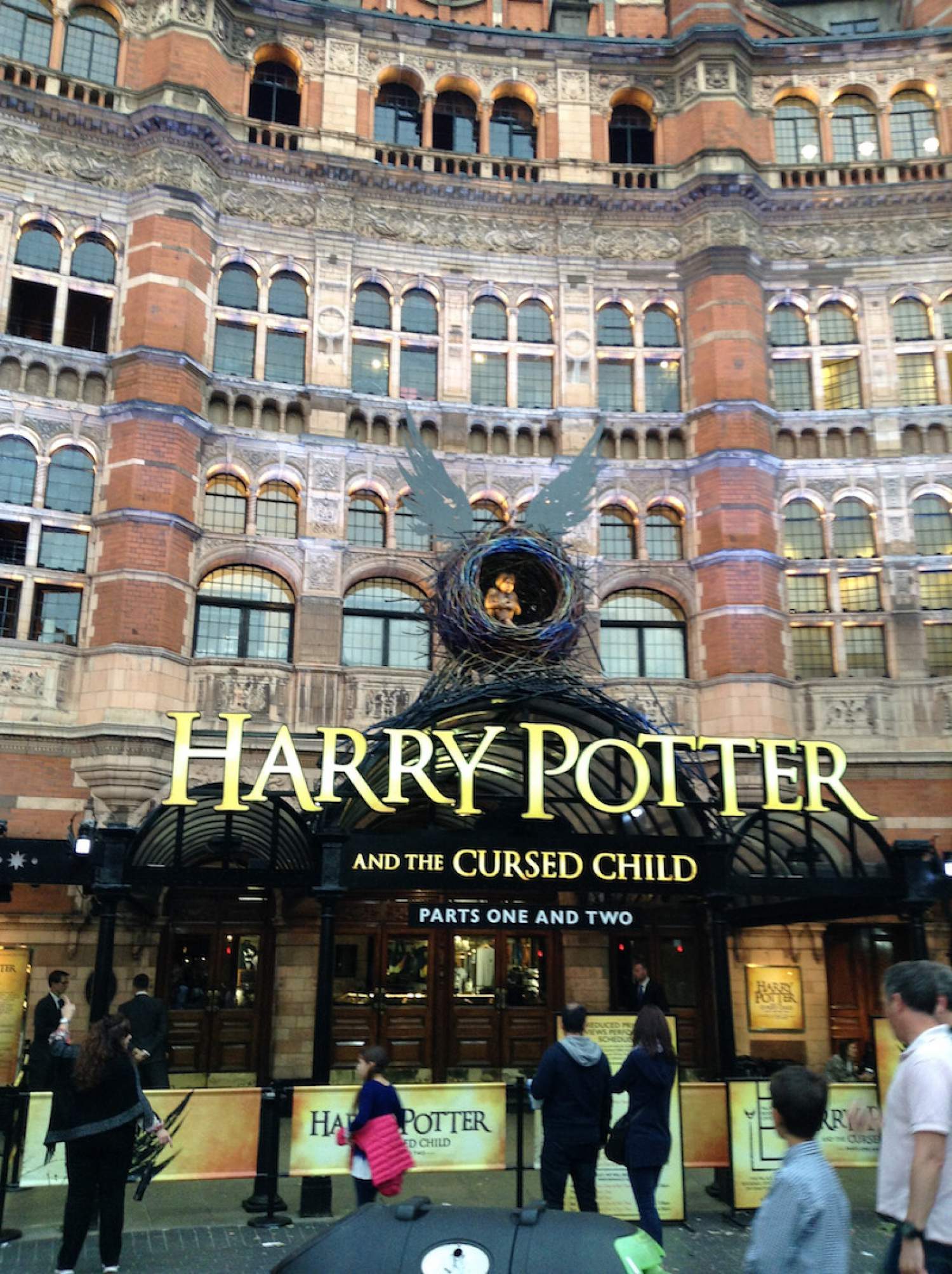 Harry Potter and the cursed child au Théâtre Verti, Londres