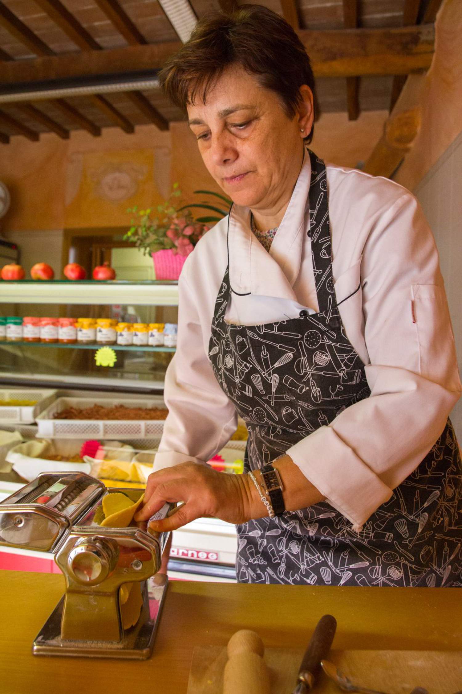 Wilma nous montre comment faire des pâtes fraîches