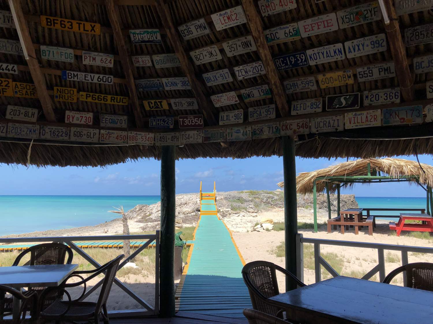 Lenny's bar in Cayo Coco, Cuba