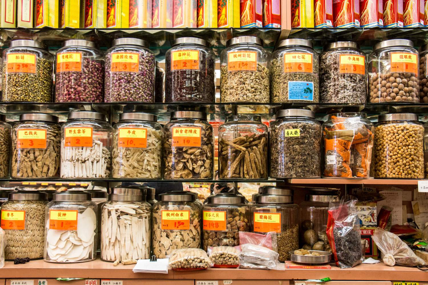 Herb store in Chinatown, Vancouver