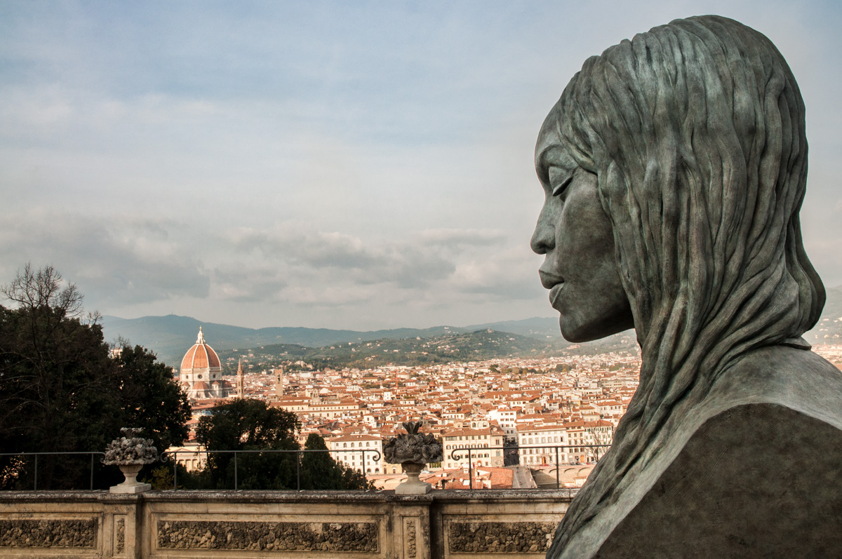 Vue de Bardini, Florence, Italie