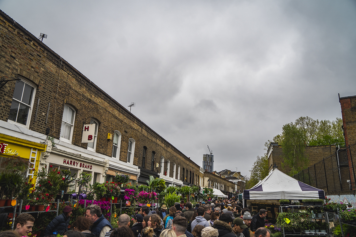 Columbia Road Flower Market à Londres