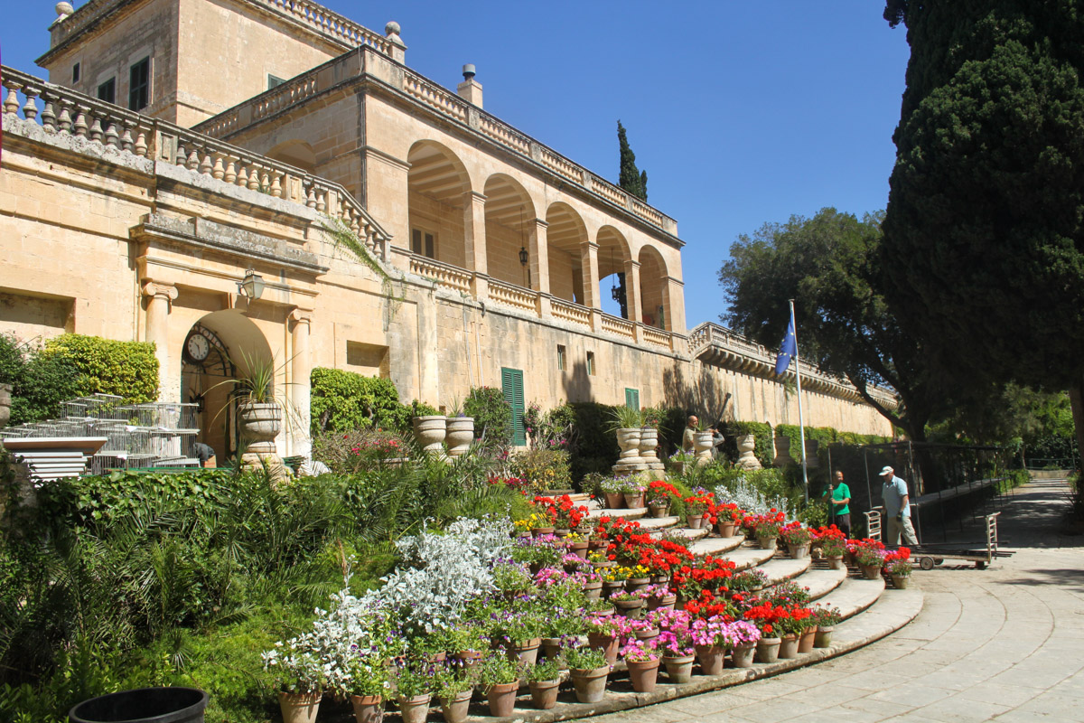 Palais San Anton : Malte Game of Thrones