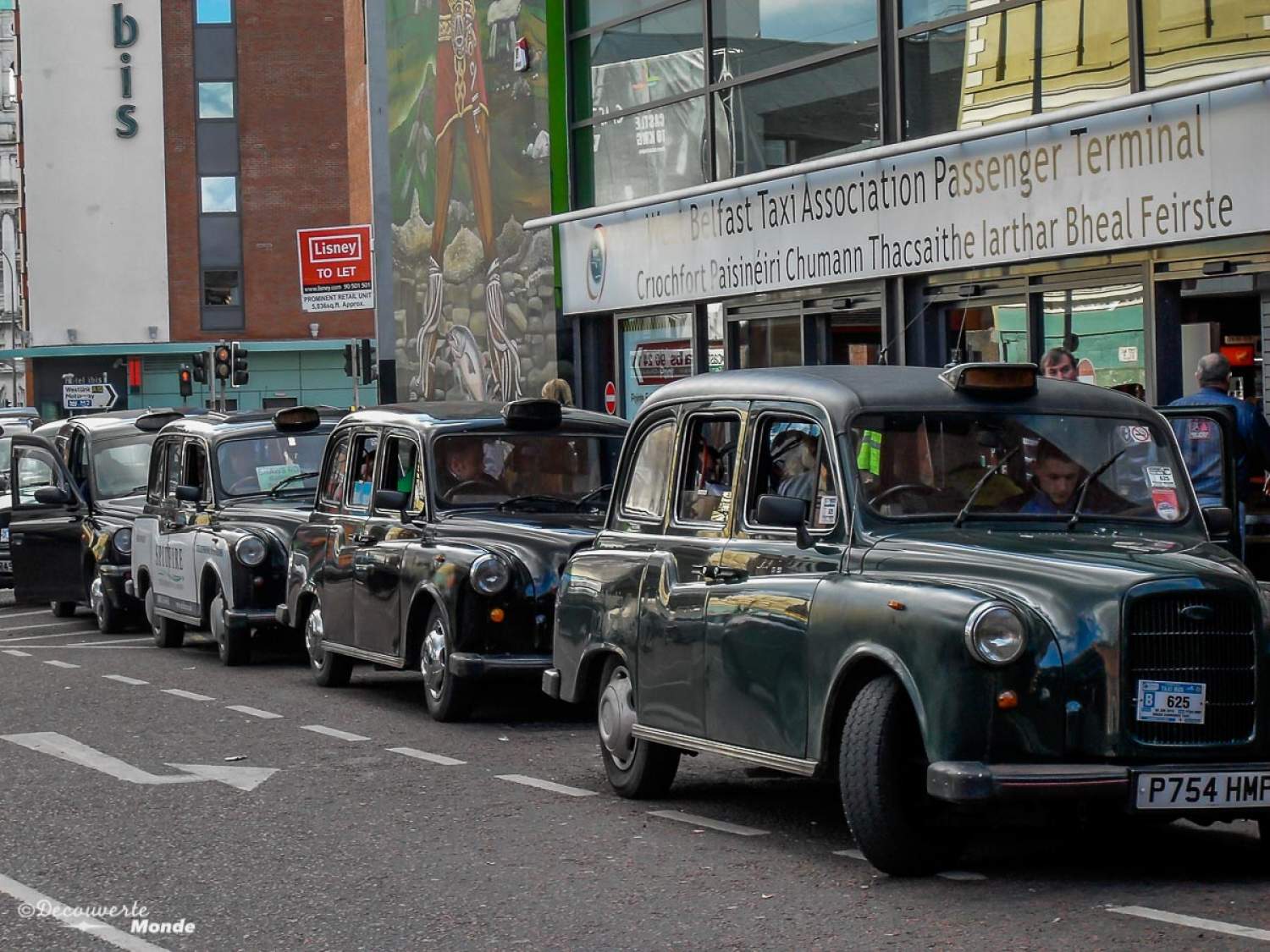L'association des taxis noirs de Belfast
