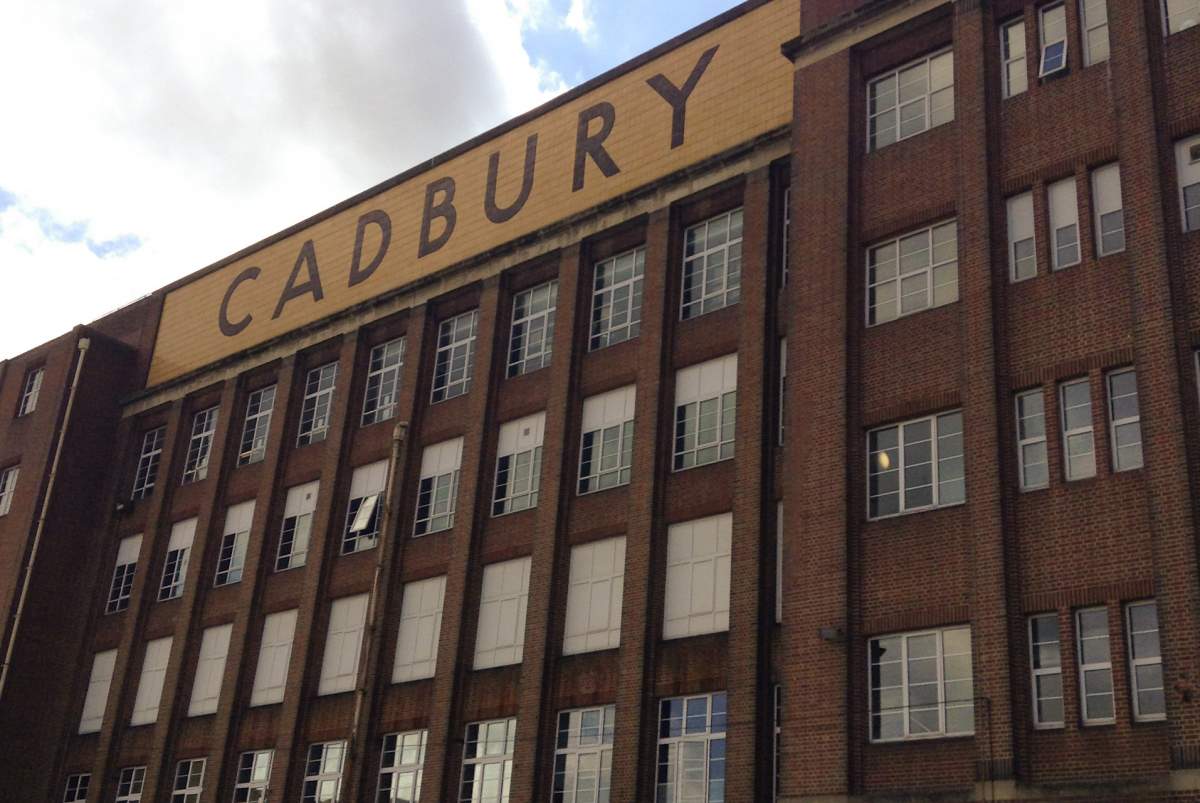 Usine Cadbury à Bournville, Angleterre