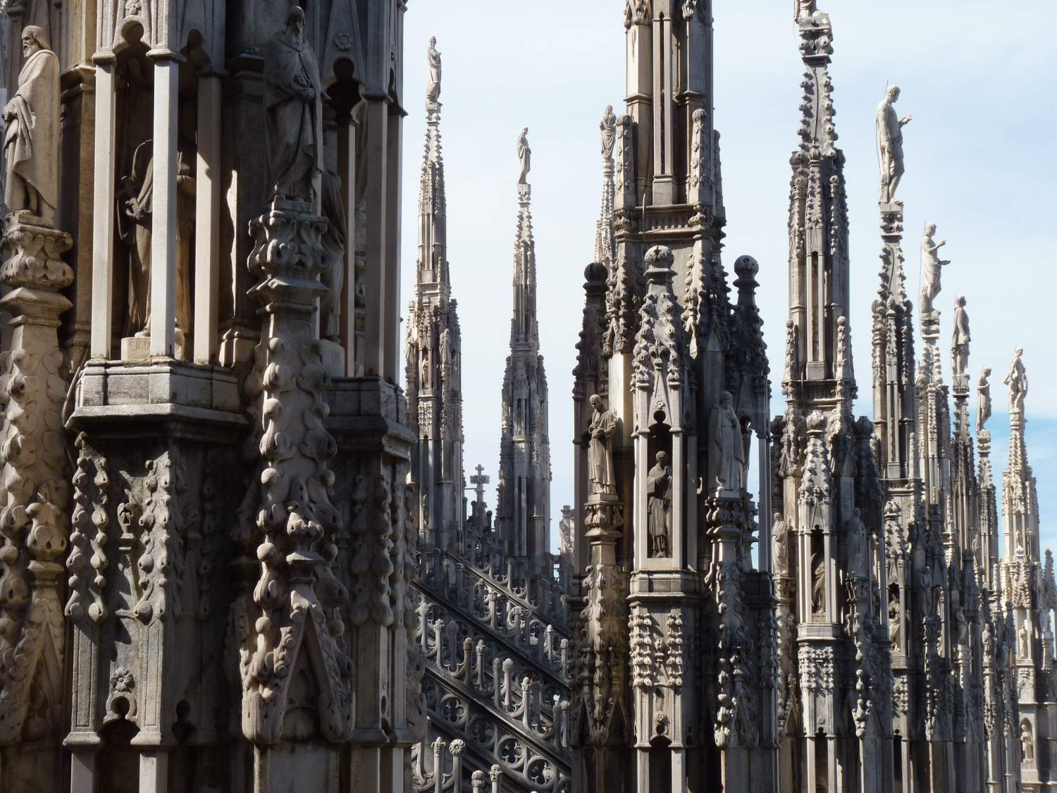 Statues de la cathédrale Duomo de Milan