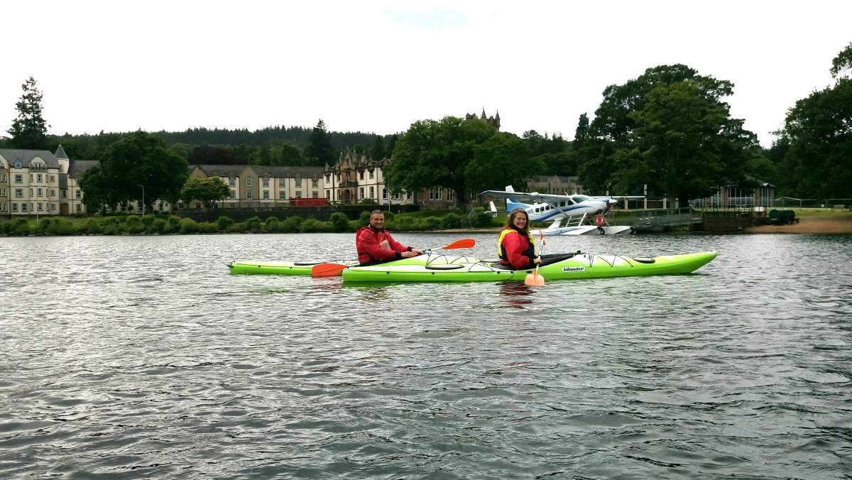 Kayaking in Scotland