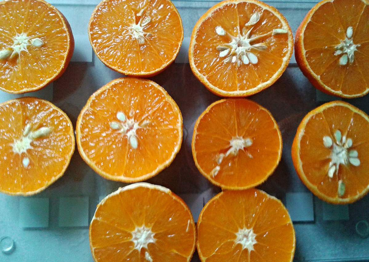 Oranges pour la vitamine C