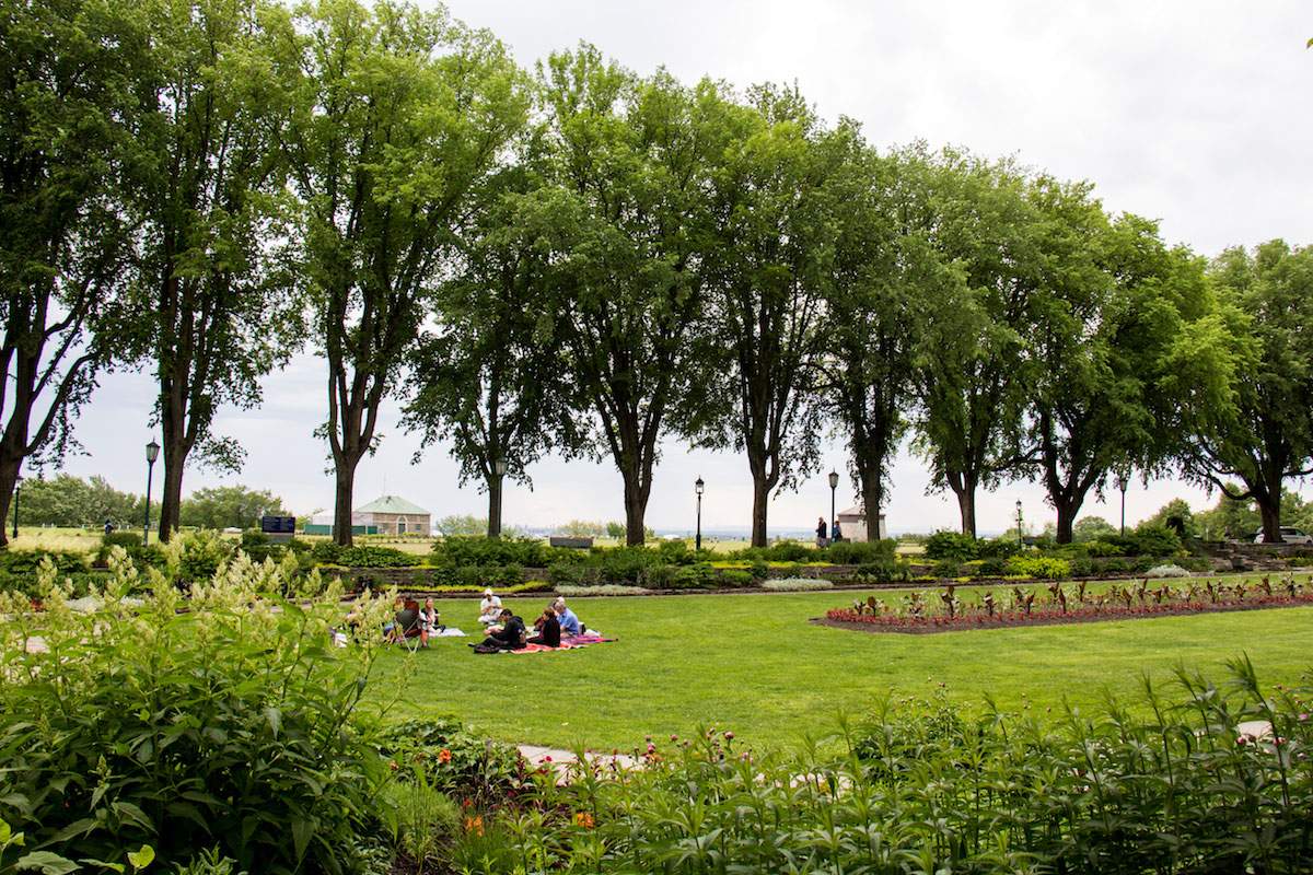 Pique-nique sur les Plaines d'Abraham, Québec
