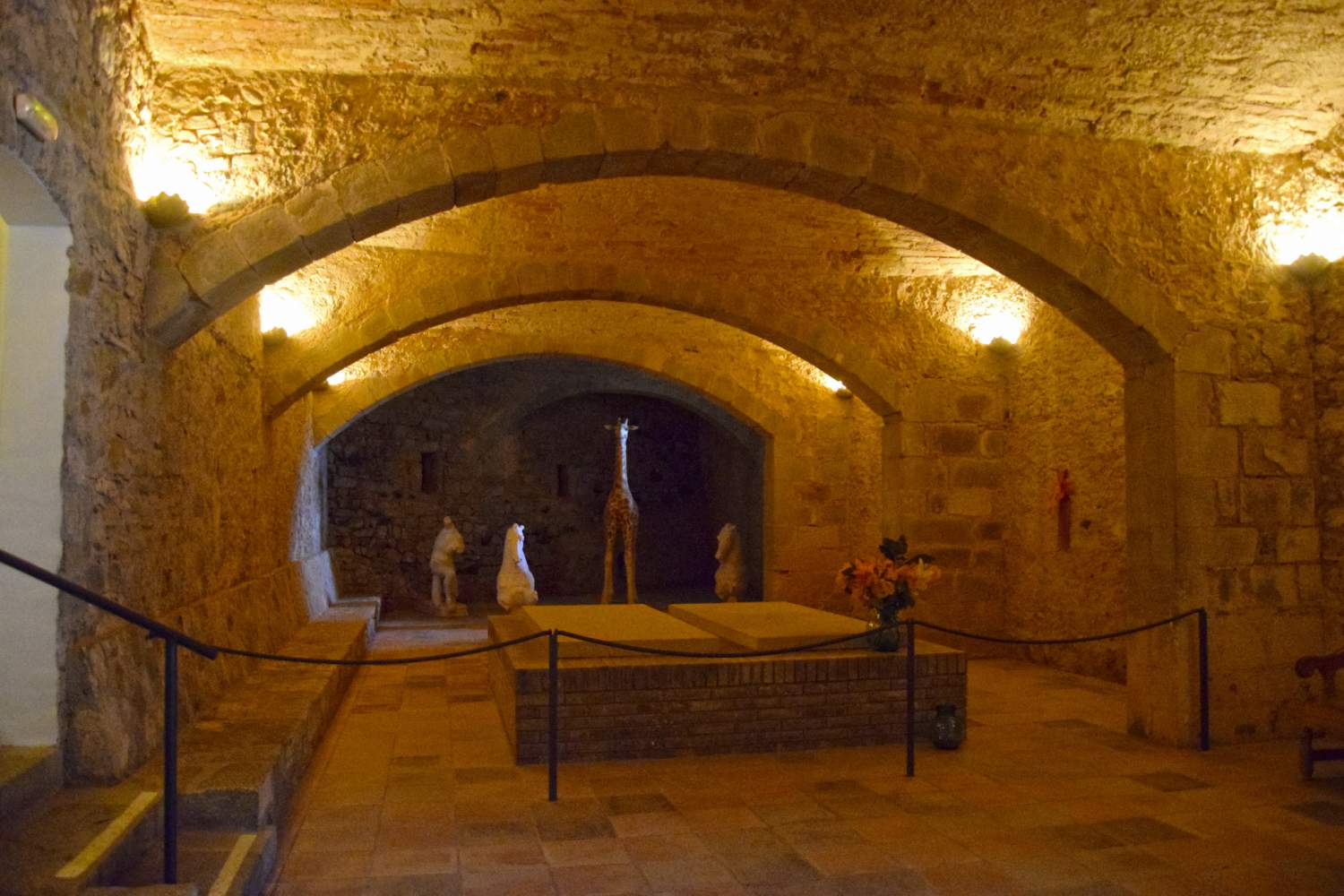Tombeau de Gala dans le château de Pubol, Espagne