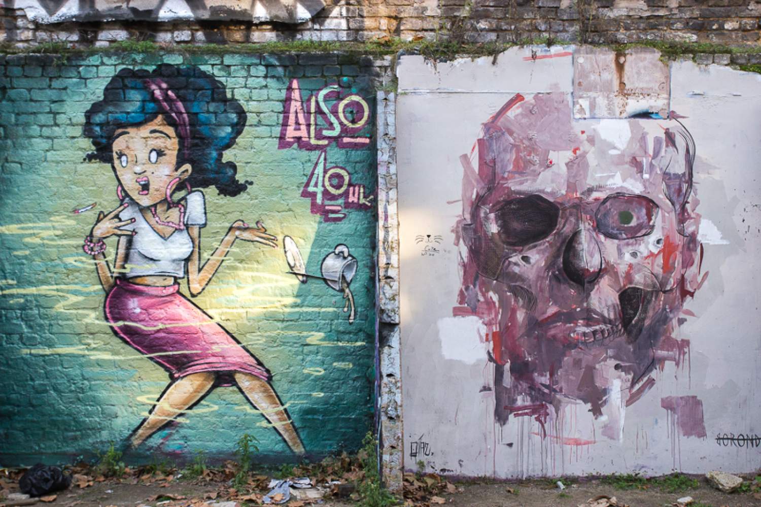 Graffiti d'Amy Winehouse à Londres