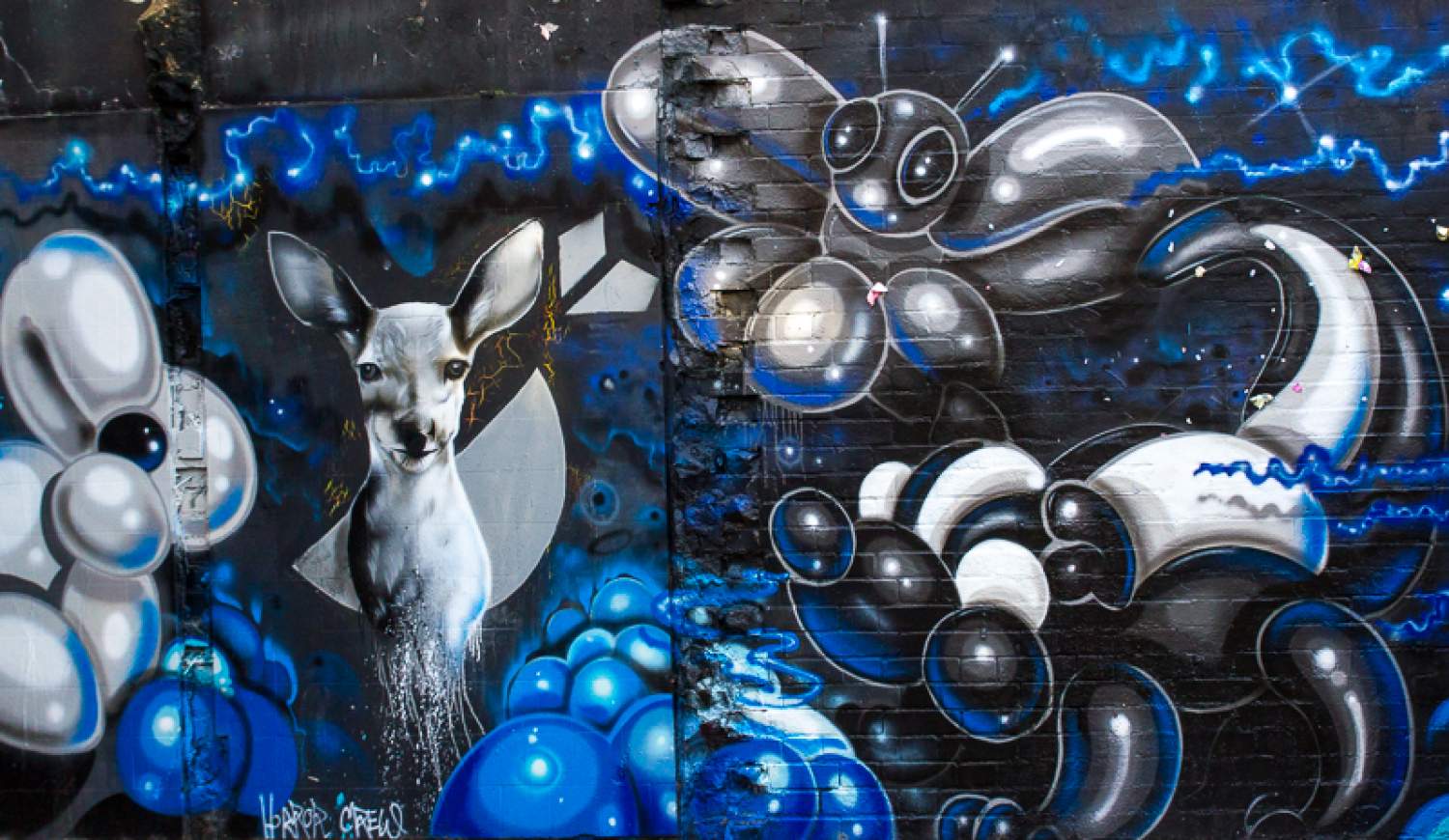 Graffitis d'animaux à Londres