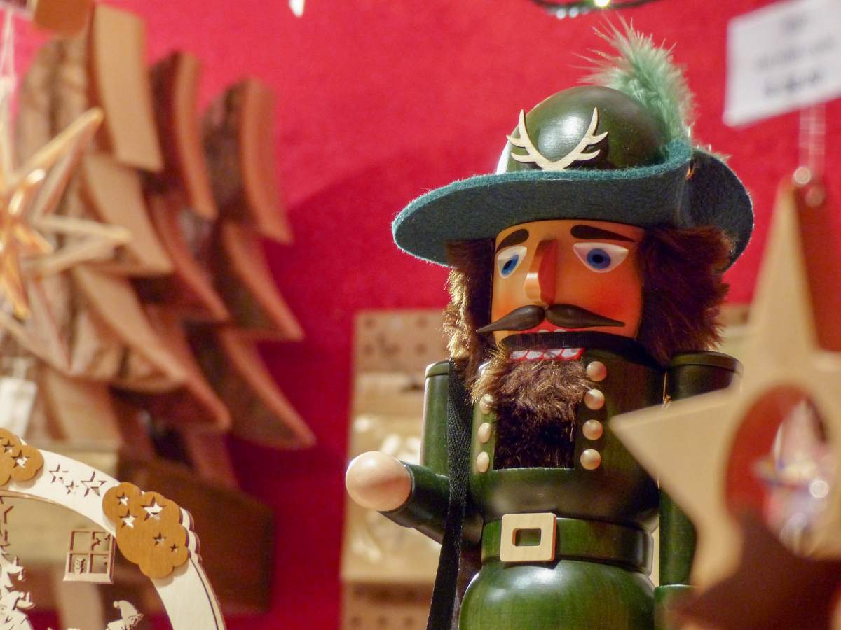 Nutcracker at the Toronto Christmas Market