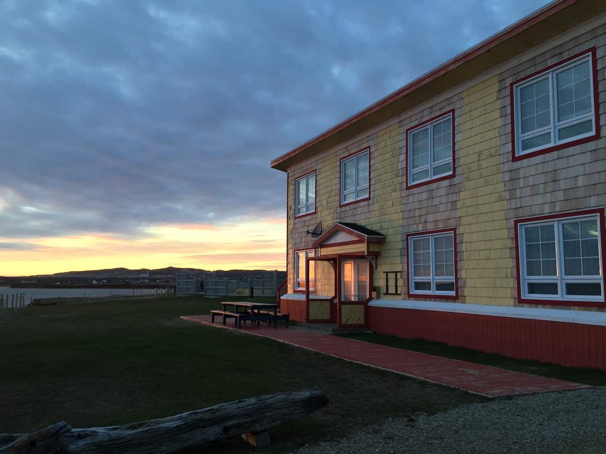 Coucher de soleil au Parc-de-Gros-Cap